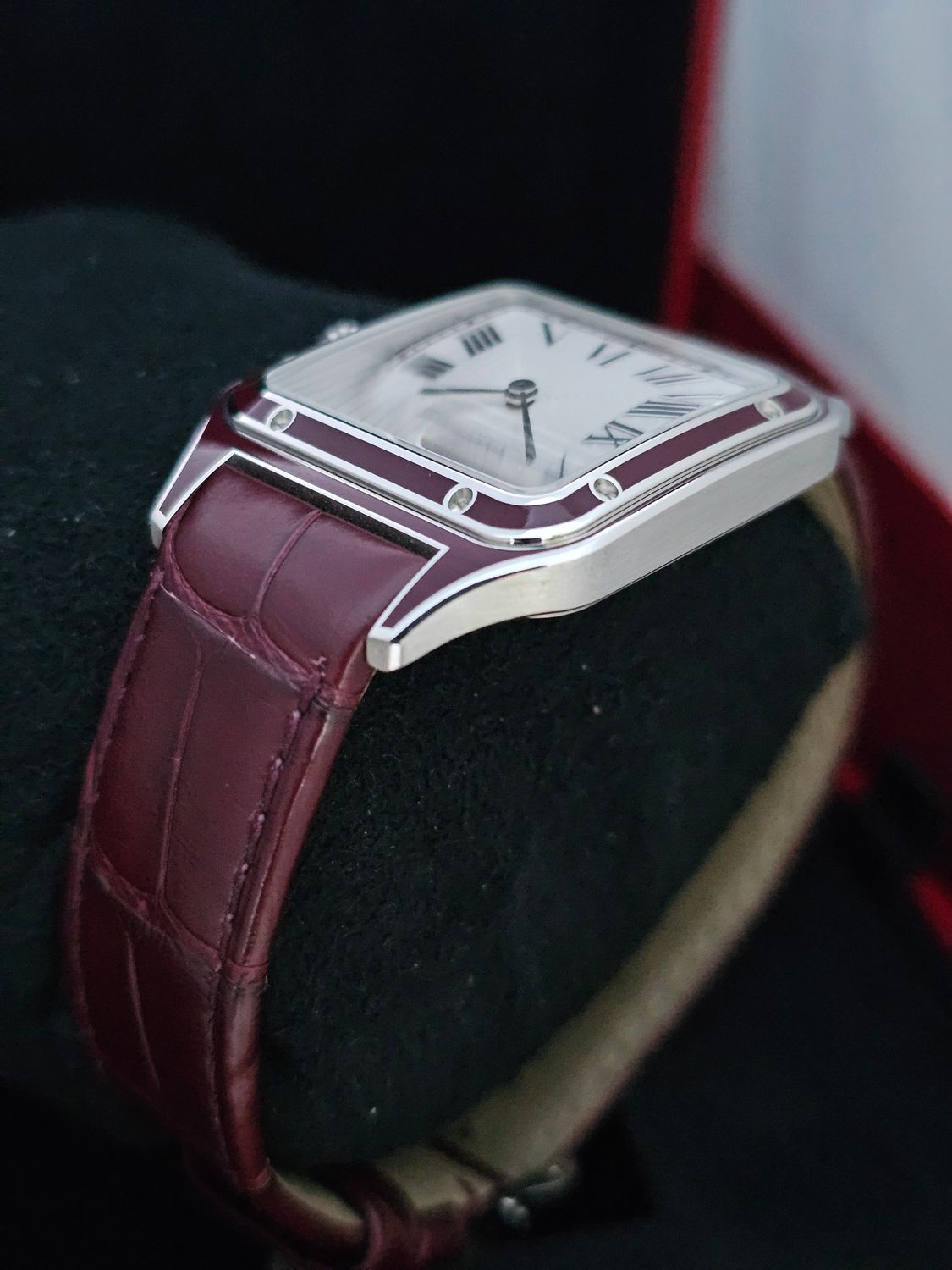Cartier Santos DuMont Watch, Platinum Ref WGSA0053, 2024 Full Set, Limited to 150 worldwide