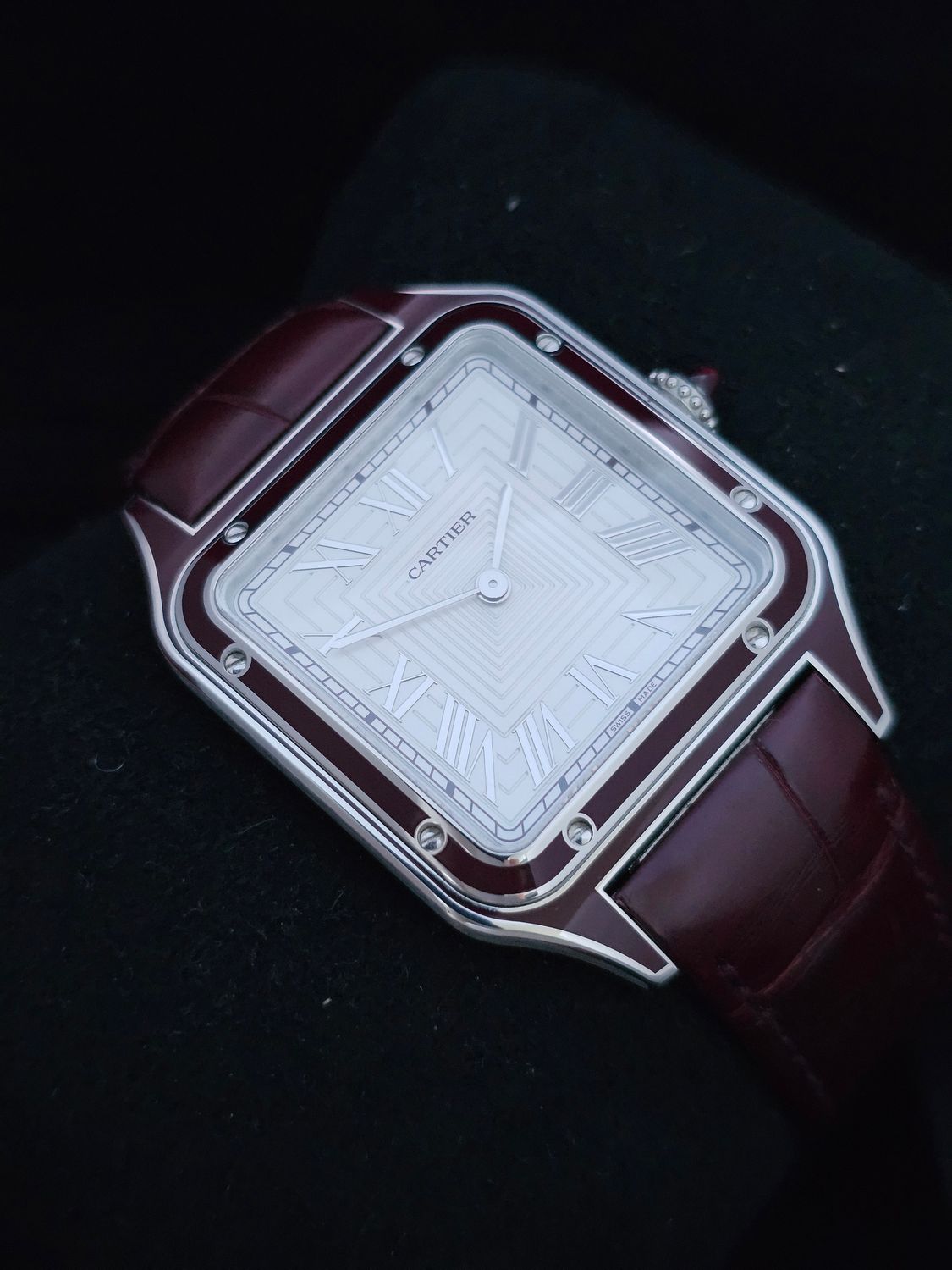 Cartier Santos DuMont Watch, Platinum Ref WGSA0053, 2024 Full Set, Limited to 150 worldwide