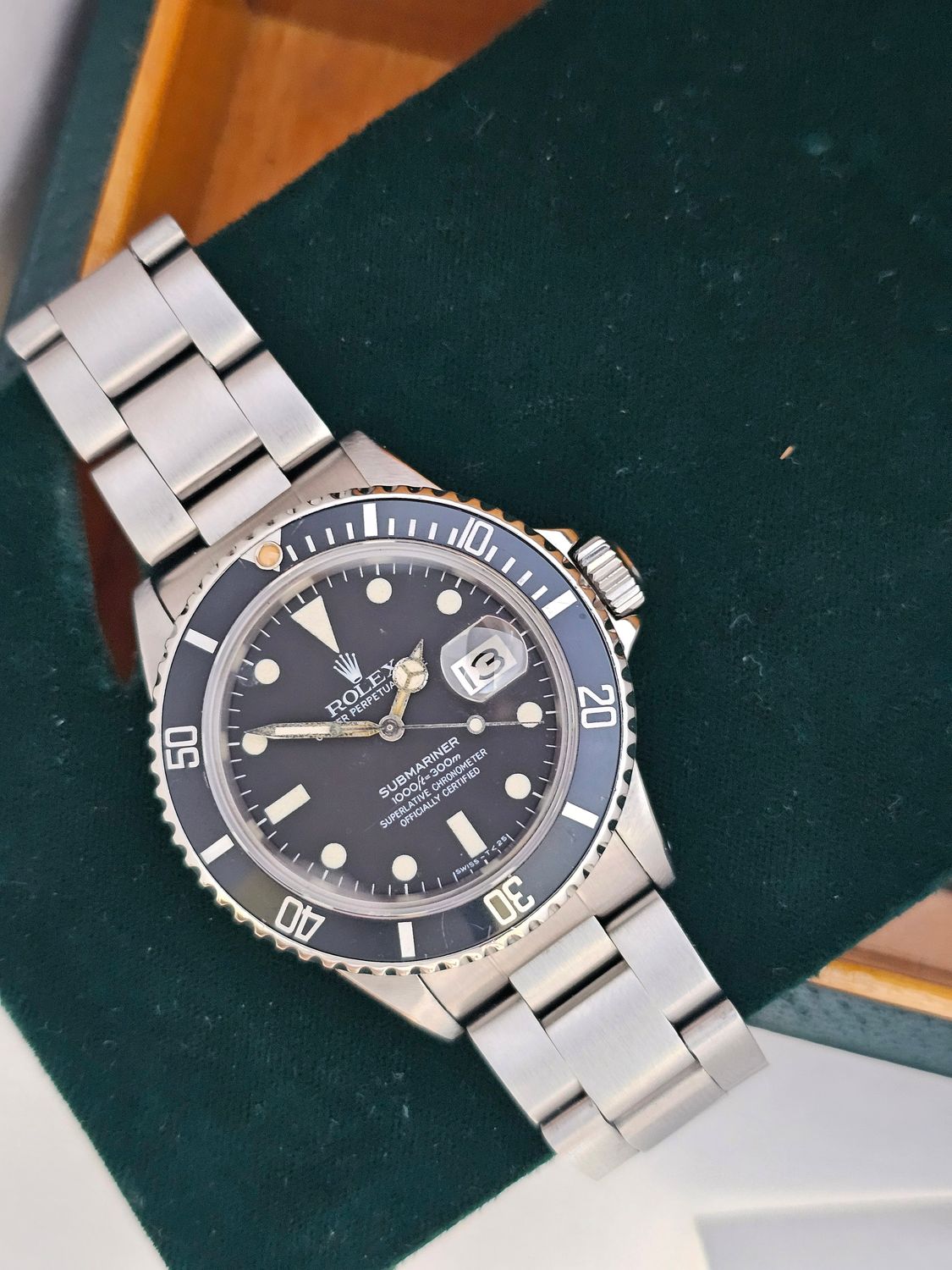 Rolex Submariner Date Ref 16800, 40mm Early Matt Dial