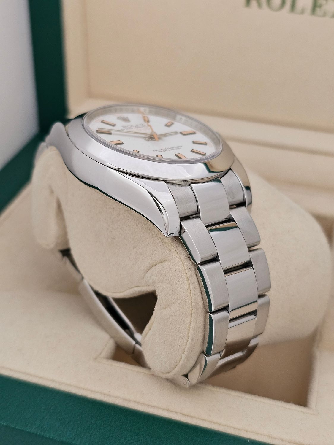 Rolex Milgauss Watch Ref 116400, Excellent Condition, 2018 Full Set