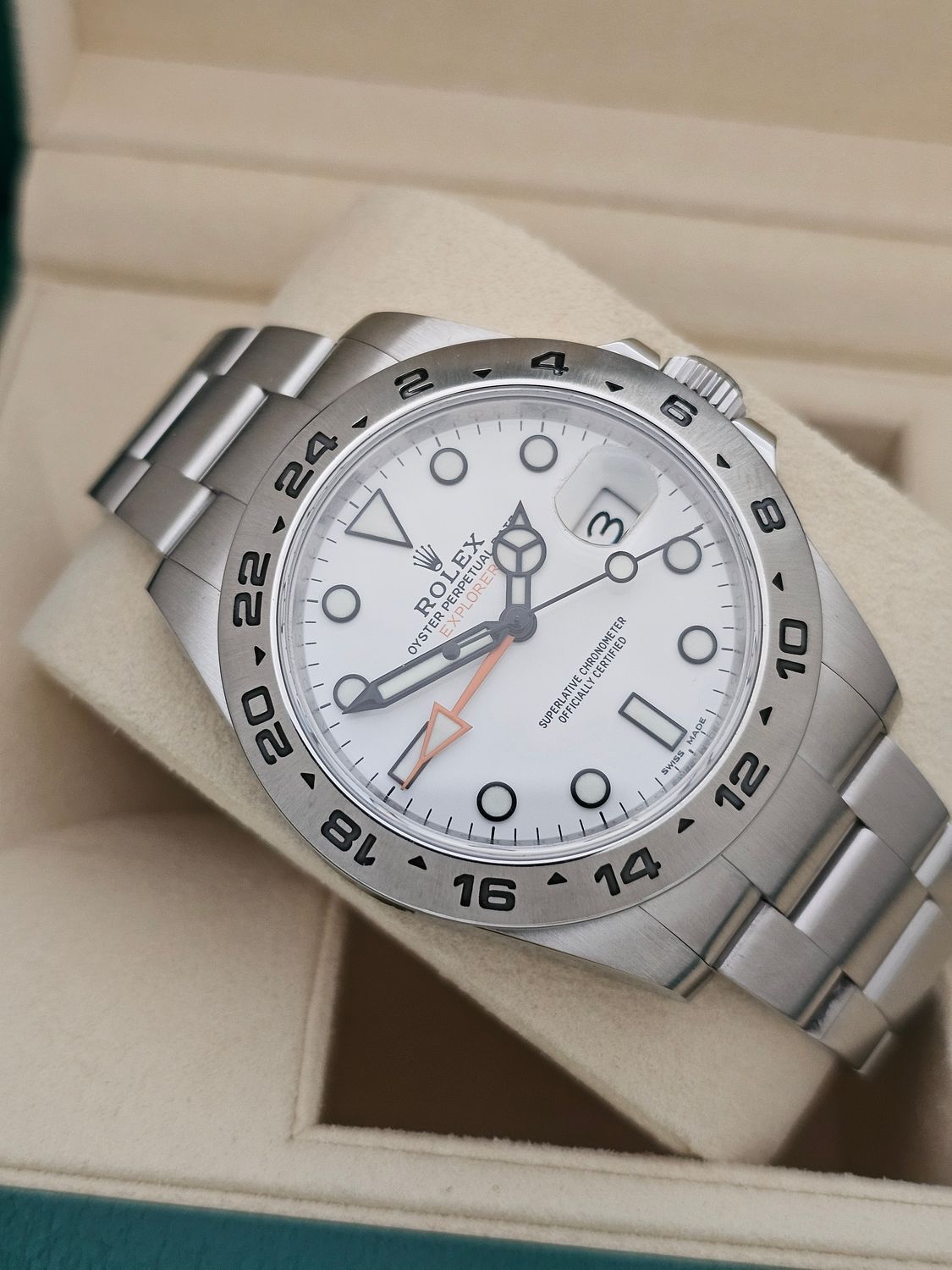 Rolex Explorer II Watch Ref 216570, 2019 Excellent Condition