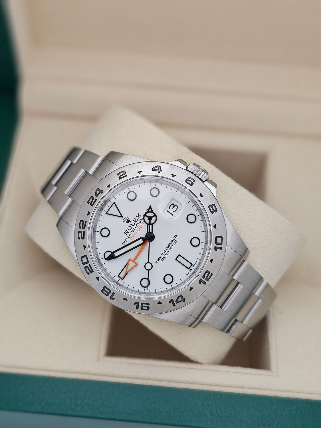Rolex Explorer II Watch Ref 216570 2019 Excellent Condition