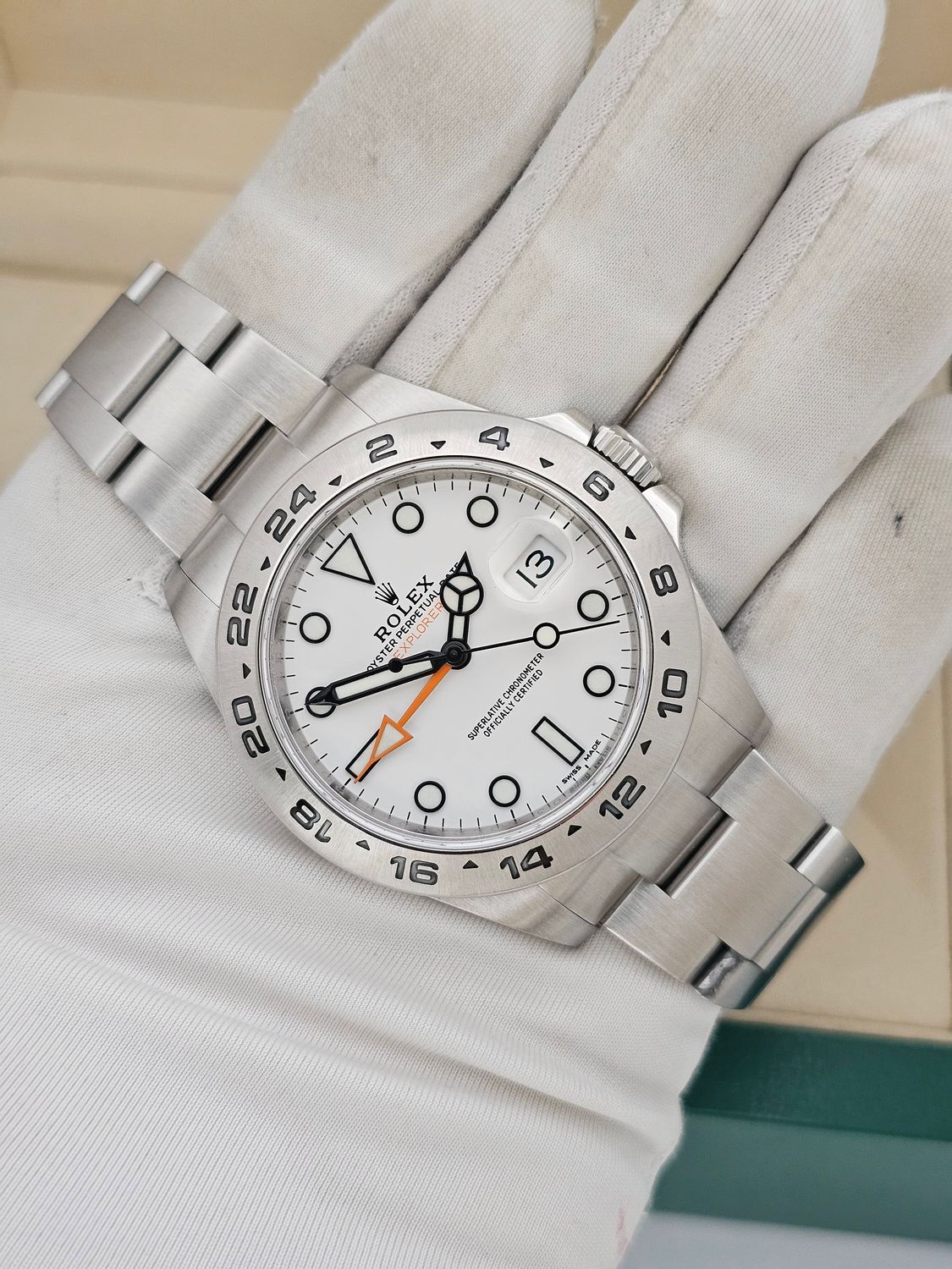Rolex Explorer II Watch Ref 216570, 2019 Excellent Condition