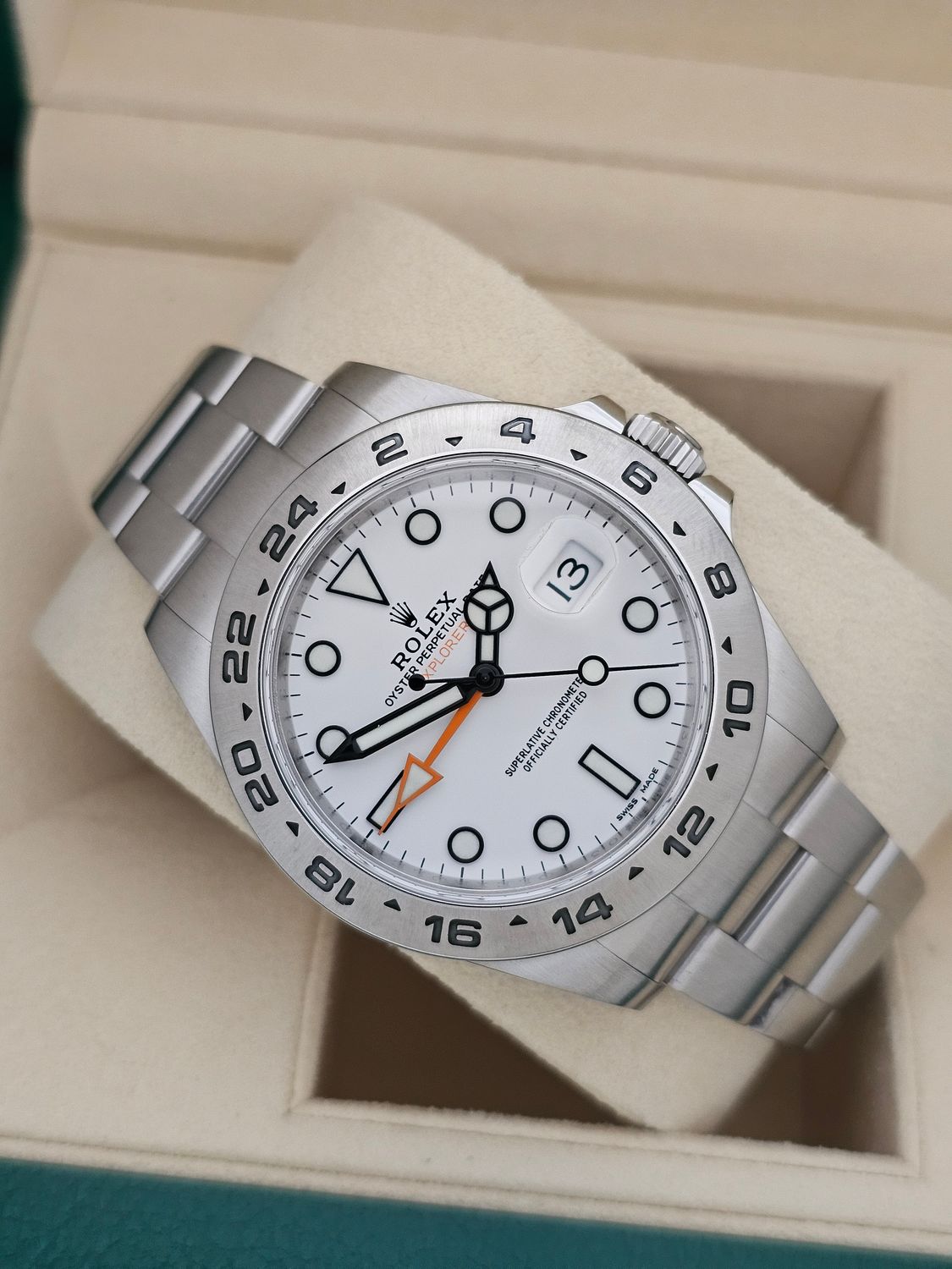 Rolex Explorer II Watch Ref 216570, 2019 Excellent Condition