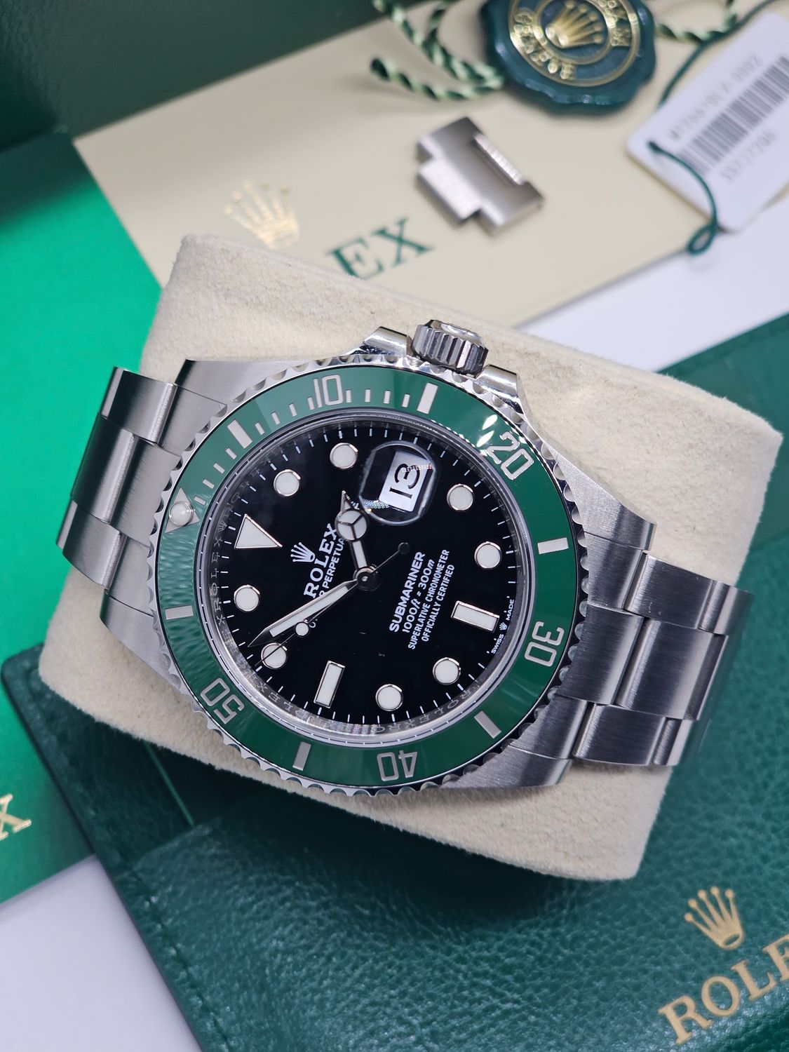 Rolex Submariner Watch, 2020 Full Set, Ref 126610LV Starbucks