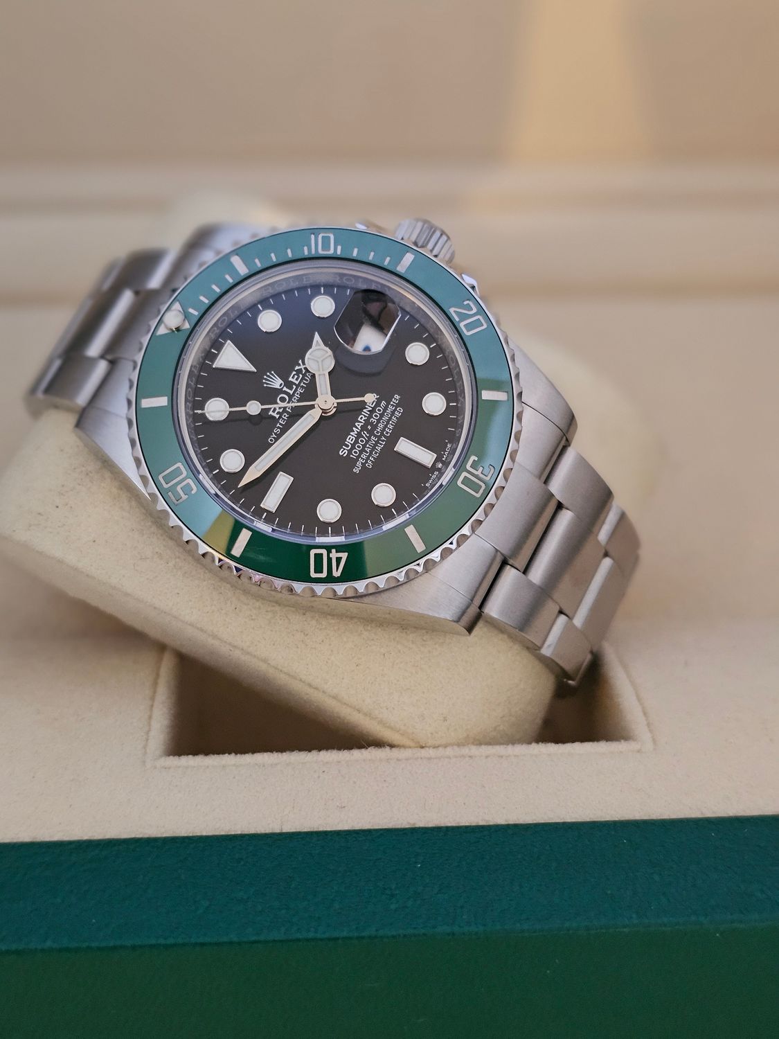 Rolex Submariner Watch, 2020 Full Set, Ref 126610LV Starbucks