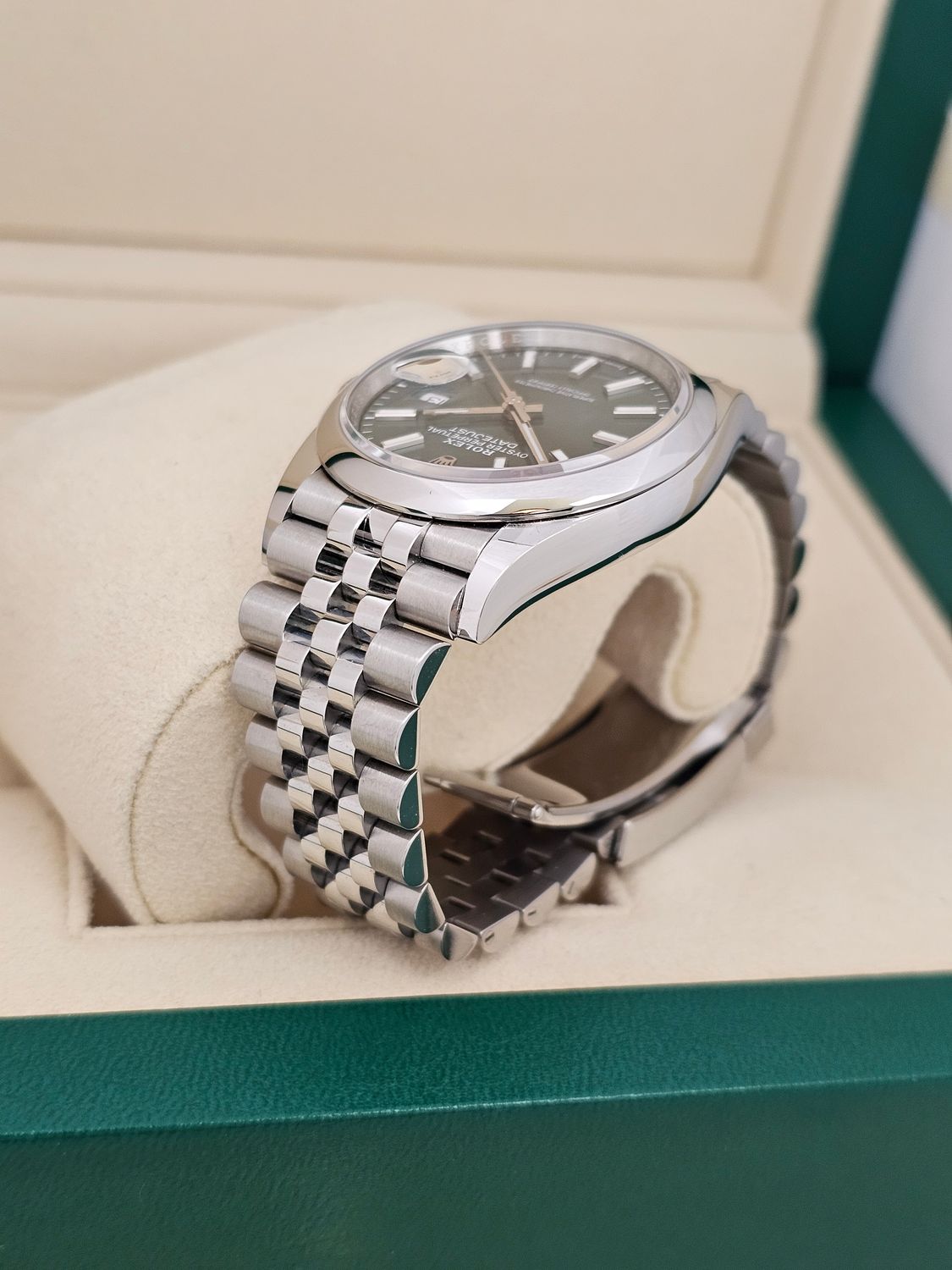 Rolex Datejust Watch, 36mm Mint Green Ref 126200 - 2022 Full Set