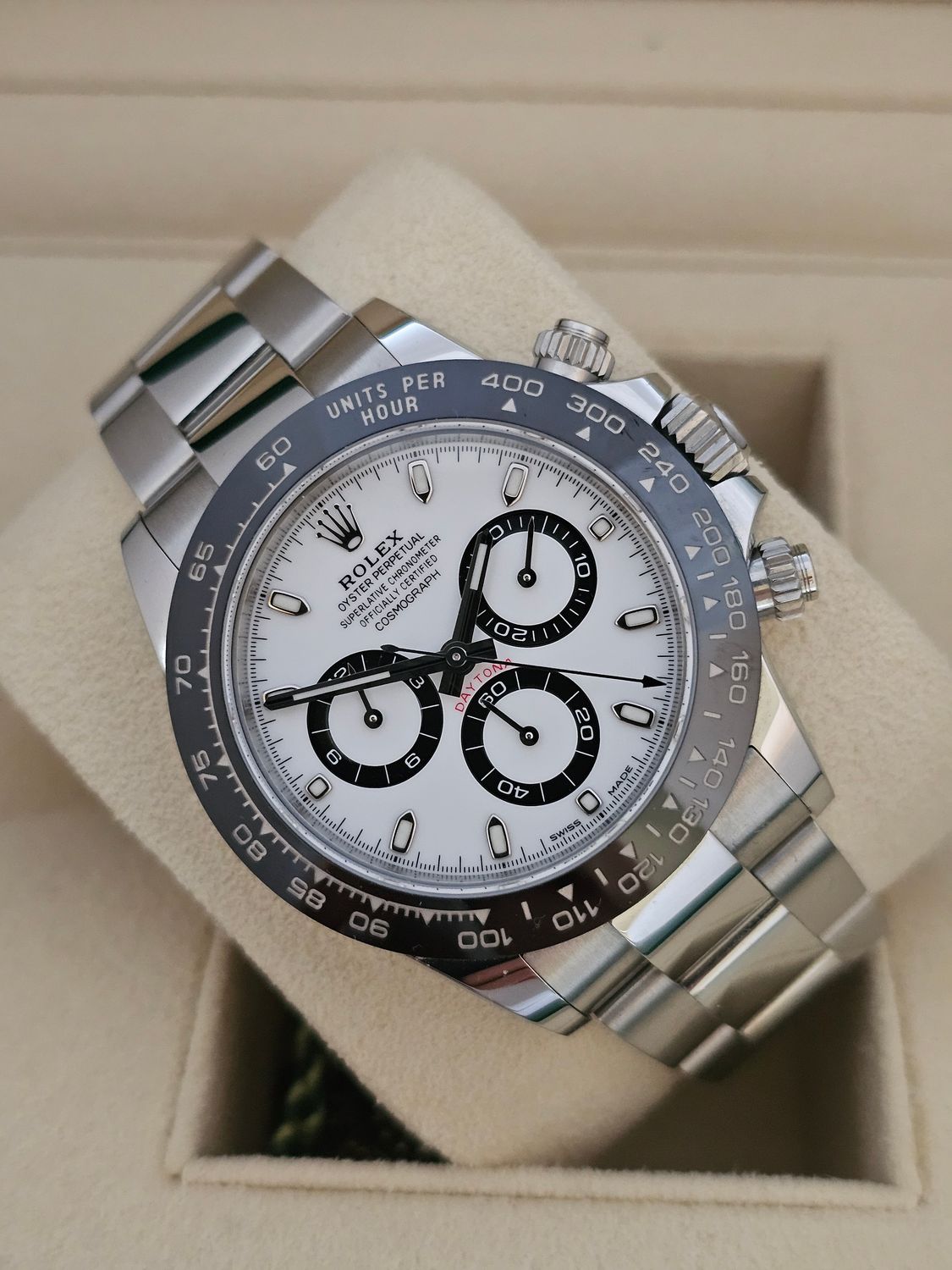 Rolex Daytona Watch, Ref 116500LN Panda Dial, 2020 Box &amp; Papers, Superb Condition