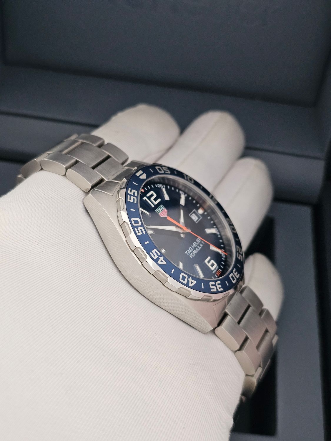 Tag Heuer Formula 1 Watch, Ref WAZ1010.BA0842, Blue Dial Full Set