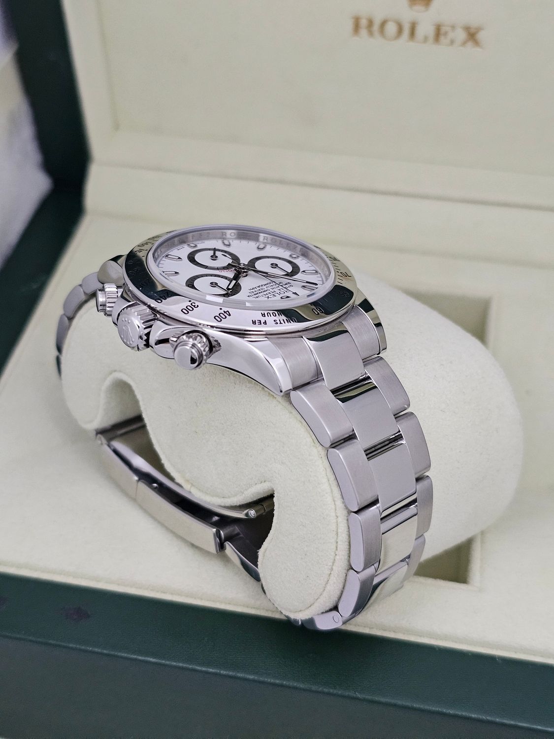Rolex Daytona Watch, Ref 116520 Rare APH Dial, 2010 Full Set