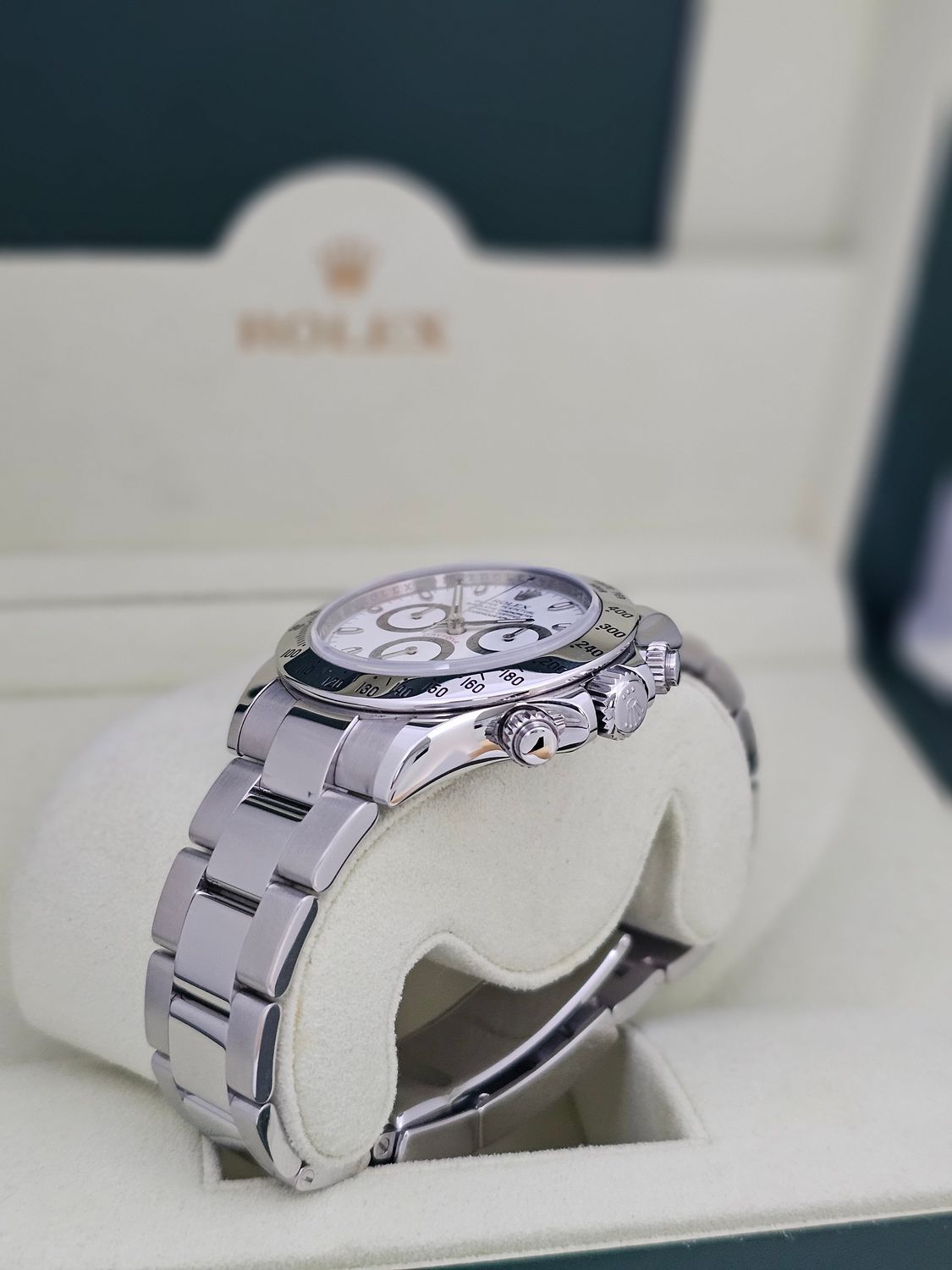Rolex Daytona Watch, Ref 116520 Rare APH Dial, 2010 Full Set