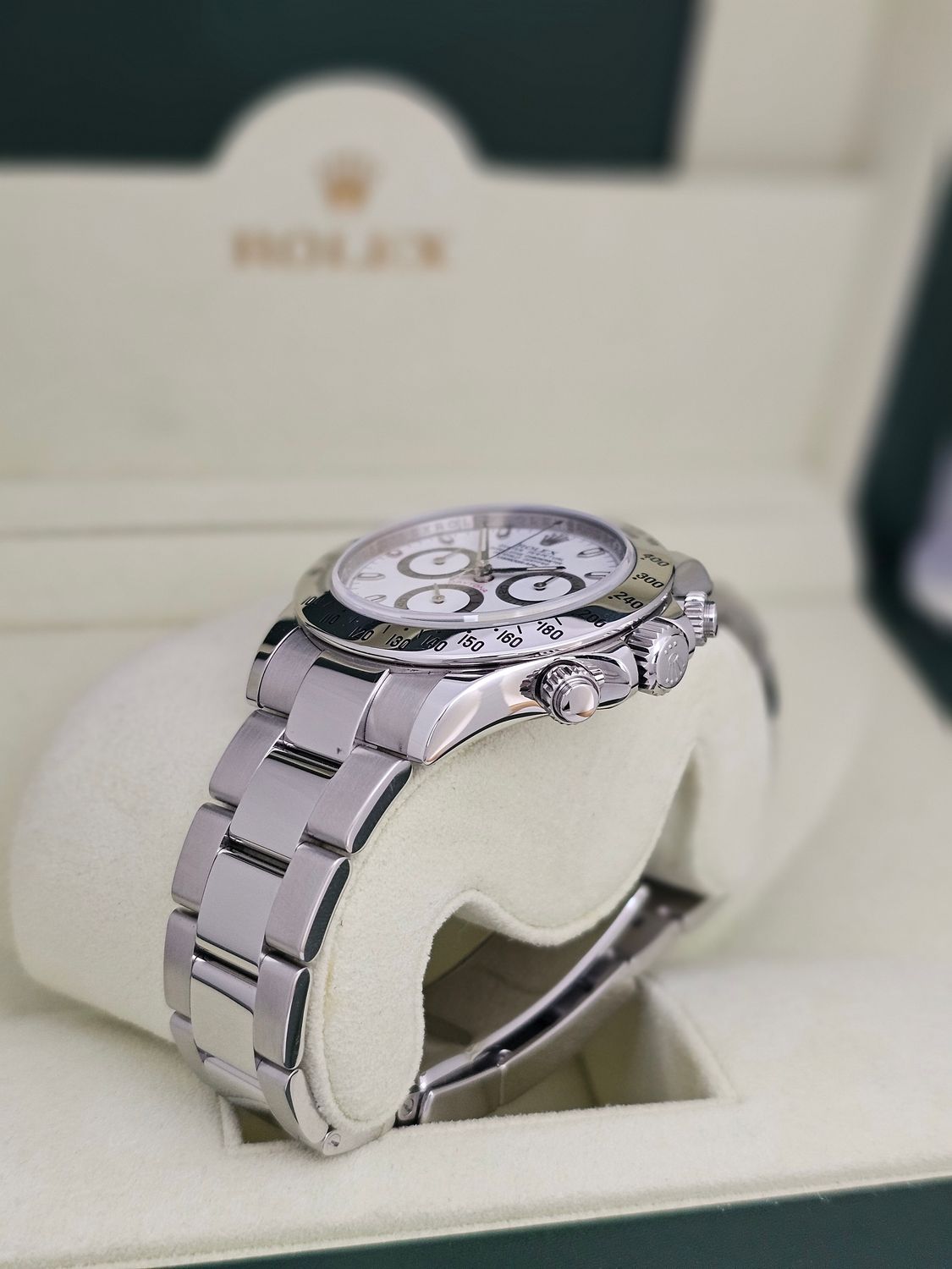 Rolex Daytona Watch, Ref 116520 Rare APH Dial, 2010 Full Set