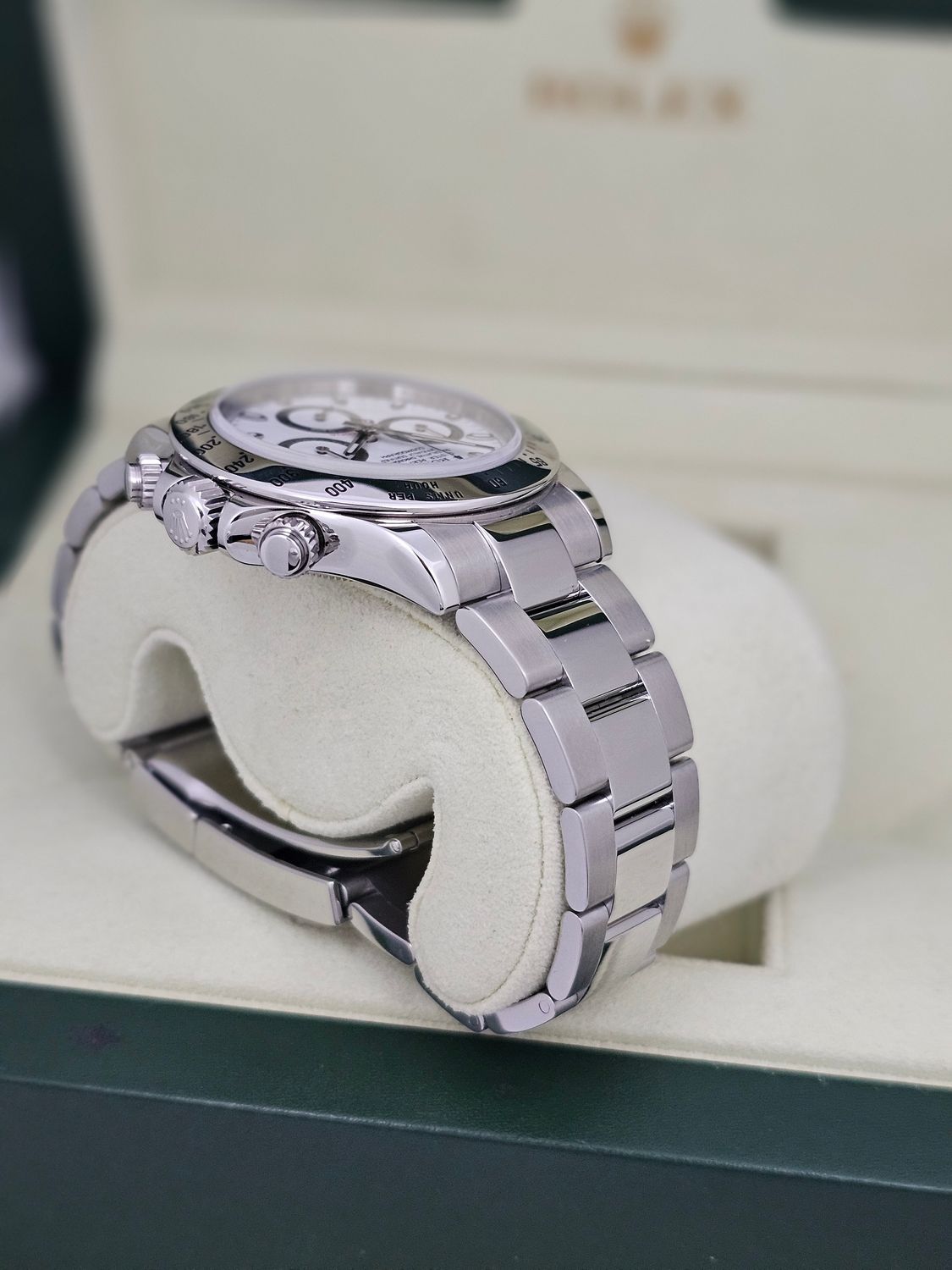 Rolex Daytona Watch, Ref 116520 Rare APH Dial, 2010 Full Set