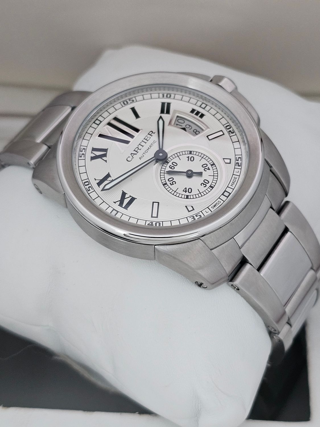 Cartier Calibre De Cartier Watch, Ref 3389 W7100015, 2014 Full Set