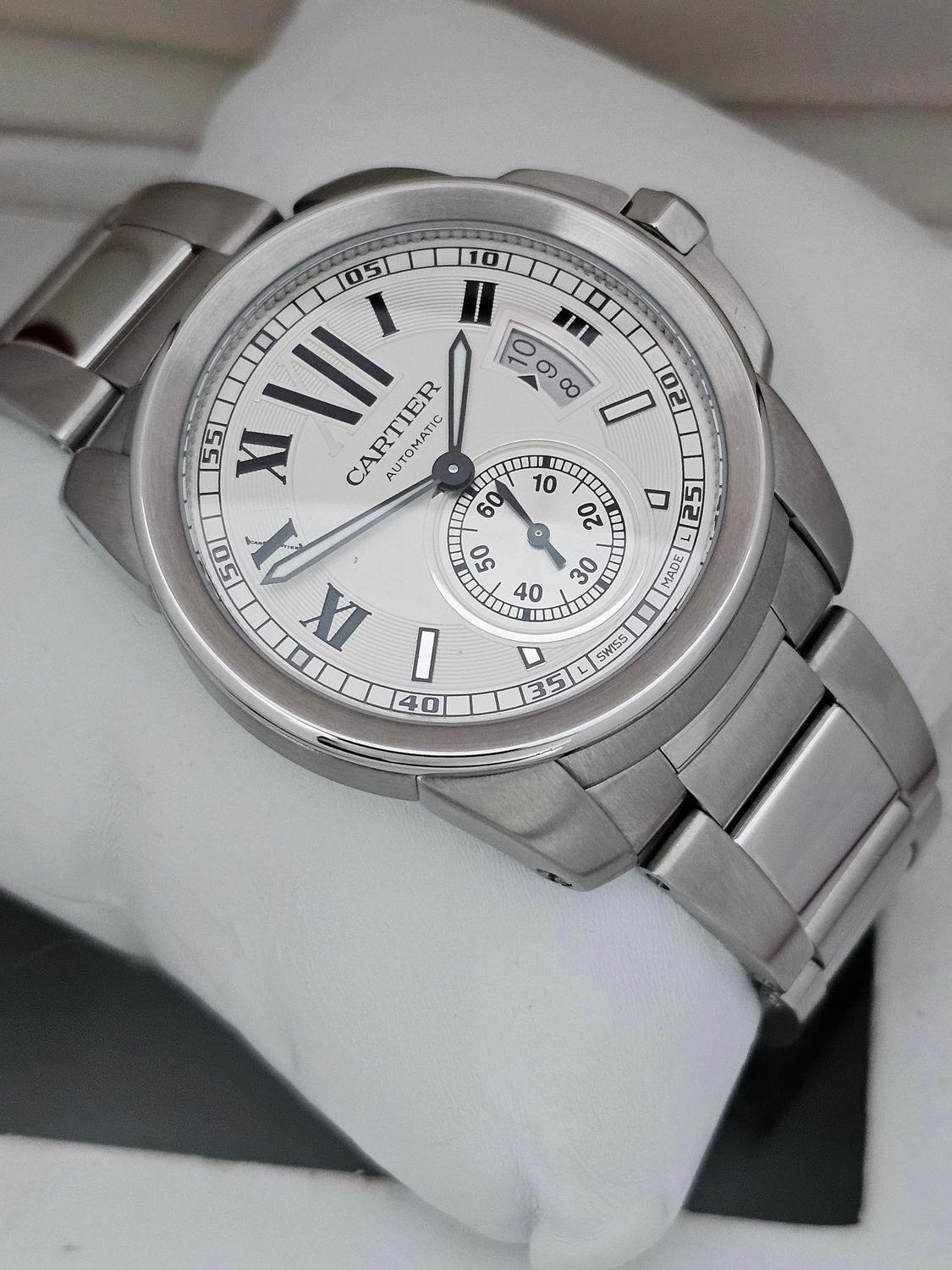 Cartier Calibre De Cartier Watch, Ref 3389 W7100015, 2014 Full Set