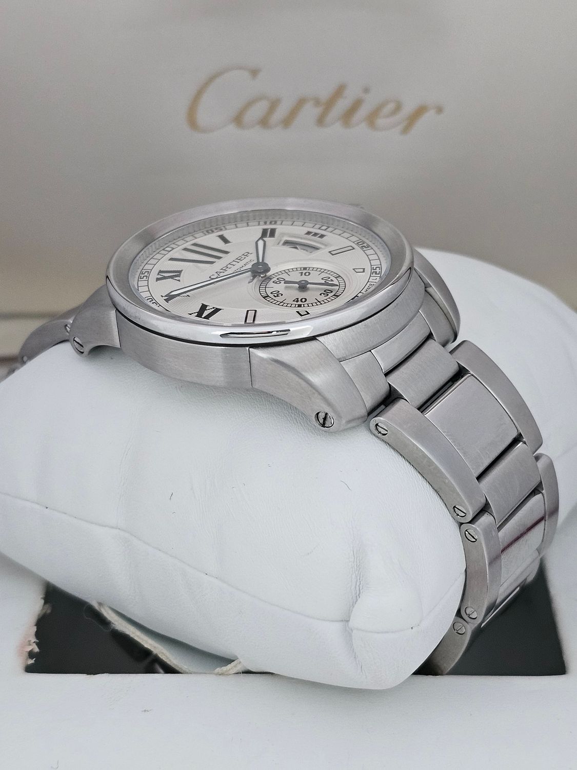 Cartier Calibre De Cartier Watch, Ref 3389 W7100015, 2014 Full Set