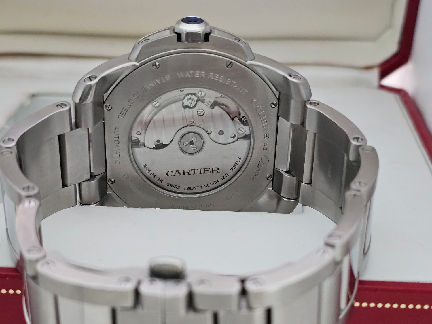 Cartier Calibre De Cartier Watch, Ref 3389 W7100015, 2014 Full Set