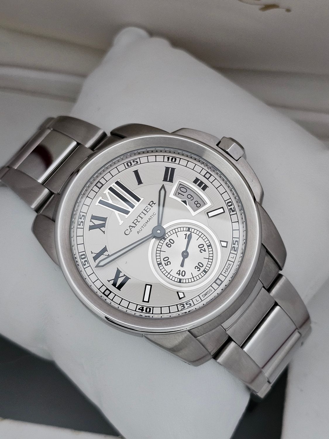 Cartier Calibre De Cartier Watch, Ref 3389 W7100015, 2014 Full Set