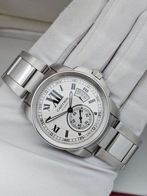 Cartier Calibre De Cartier Watch, Ref 3389 W7100015, 2014 Full Set