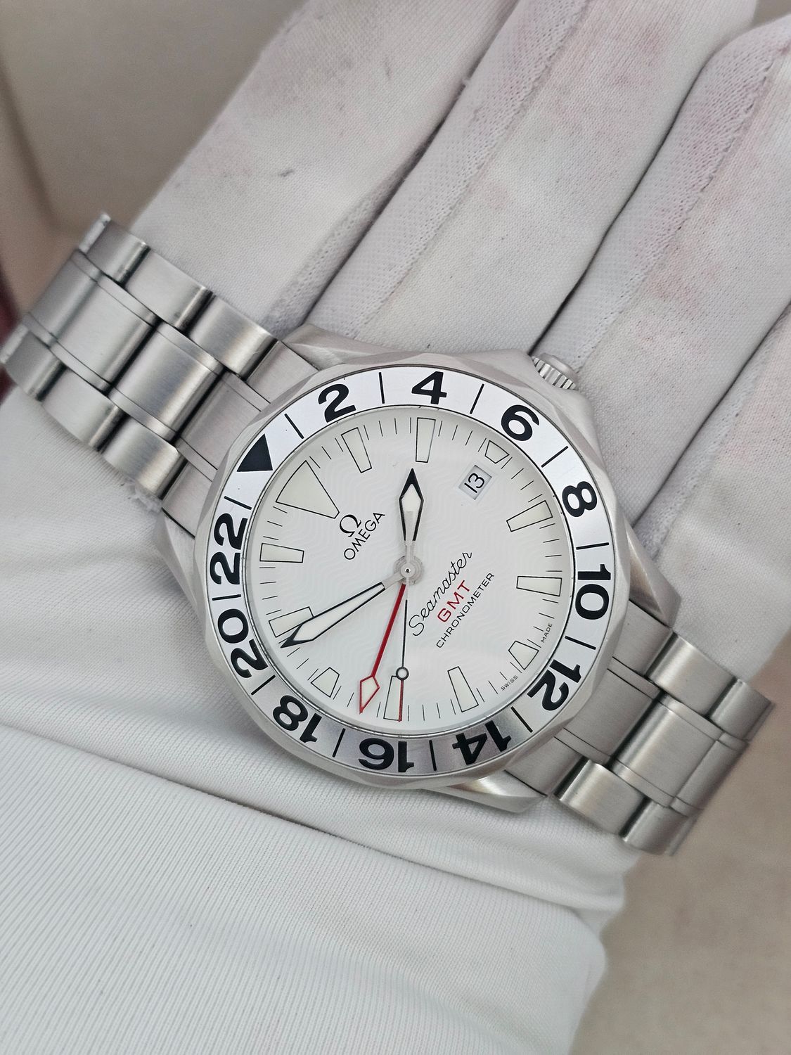 Omega Seamaster 300m Professional Diver GMT &#39;Great White&#39; Ref 2538.20.00
