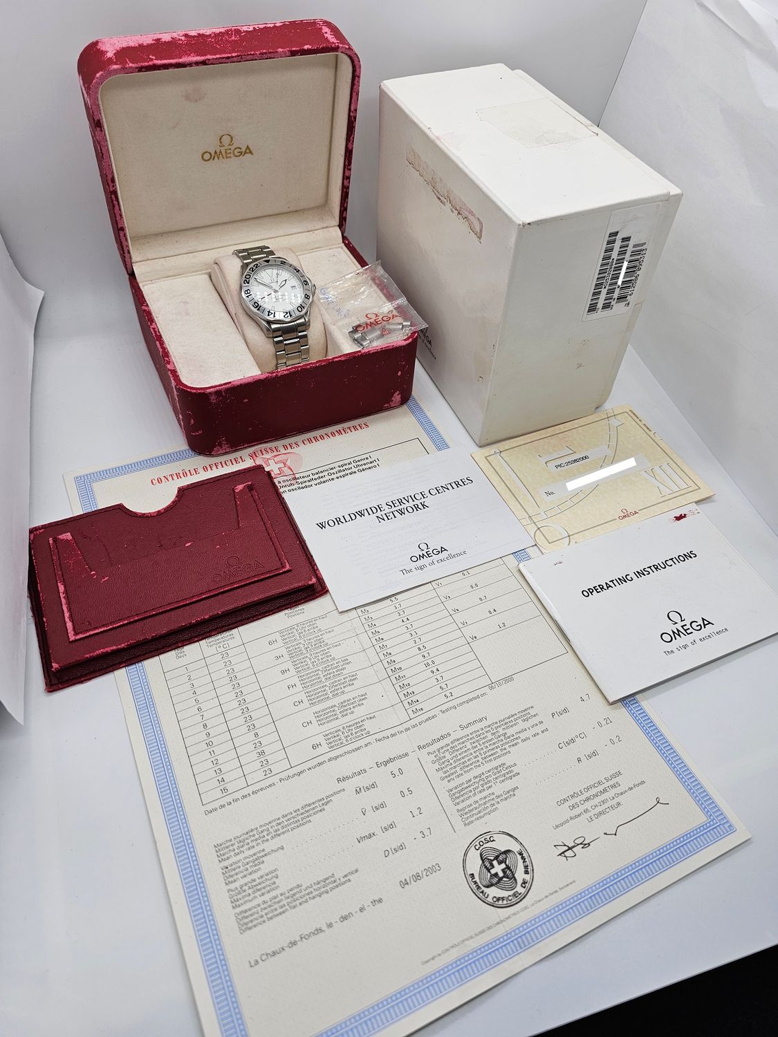 Omega Seamaster 300m Professional Diver GMT &#39;Great White&#39; Ref 2538.20.00