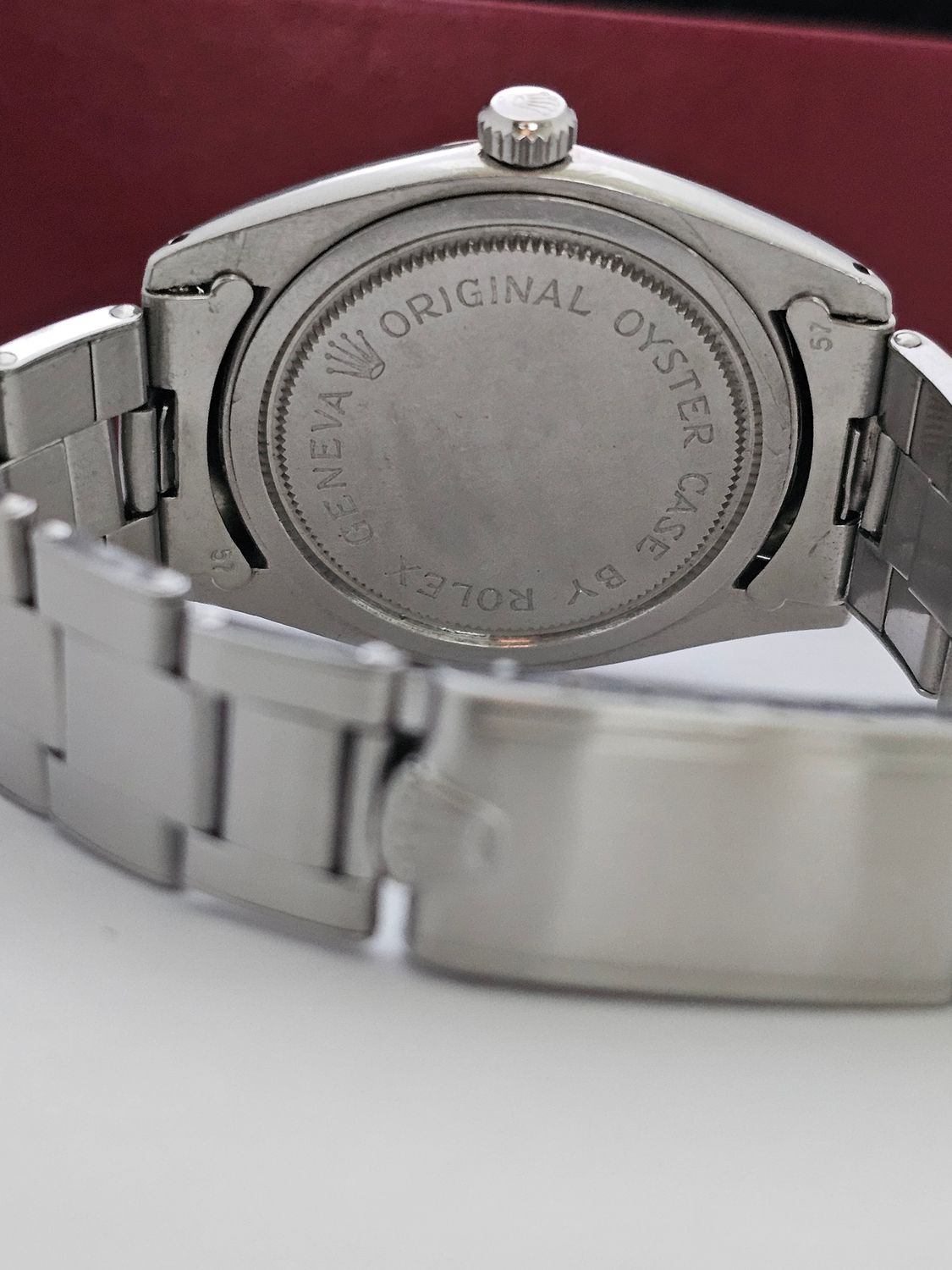 Tudor Oysterdate Watch, Ref 7962 Manual Wind, With Silver Dial, Box &amp; Papers