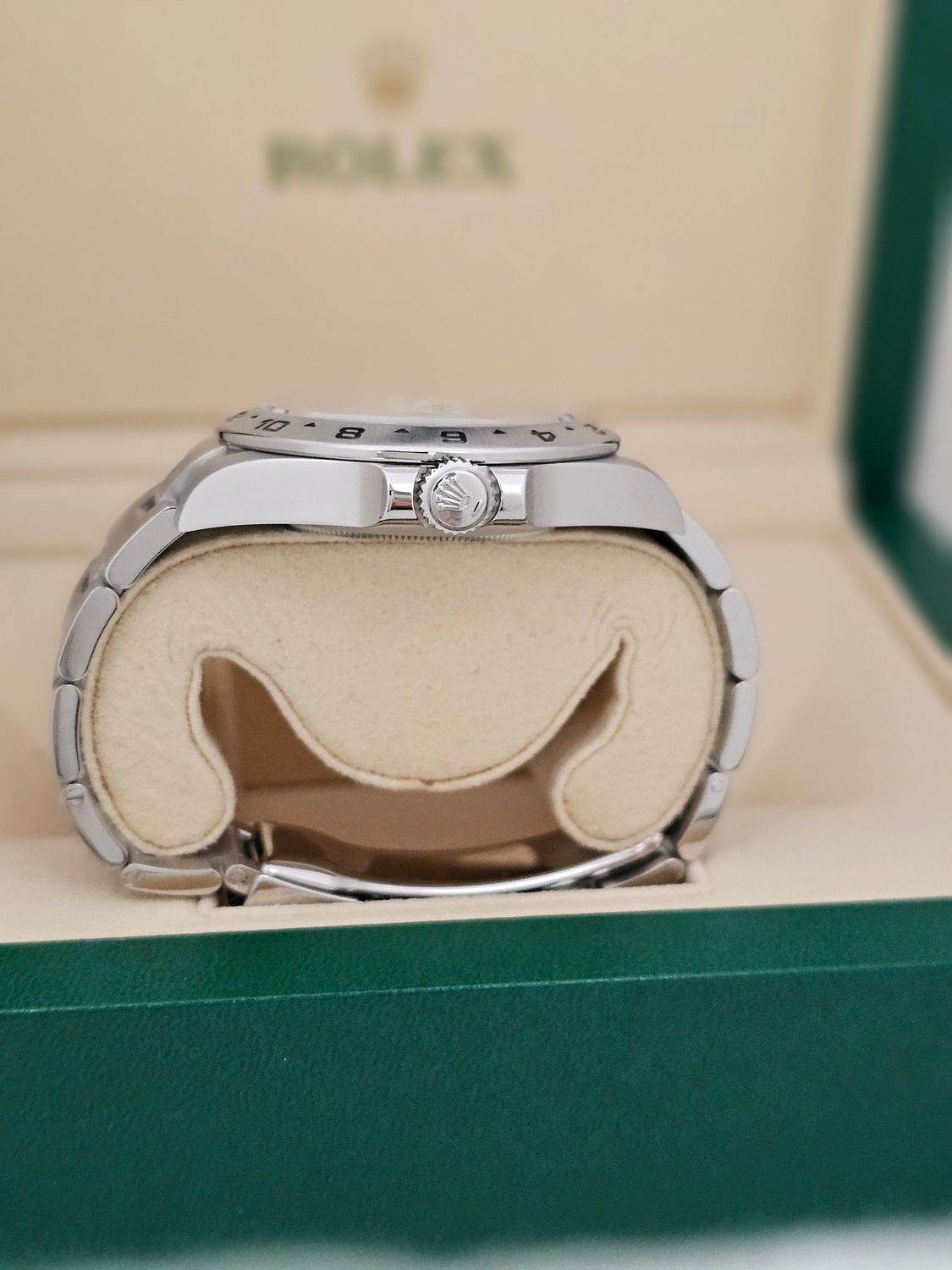 Rolex Explorer II Watch Ref 216570, 2018 1 Owner Polar Dial, Excellent Condition