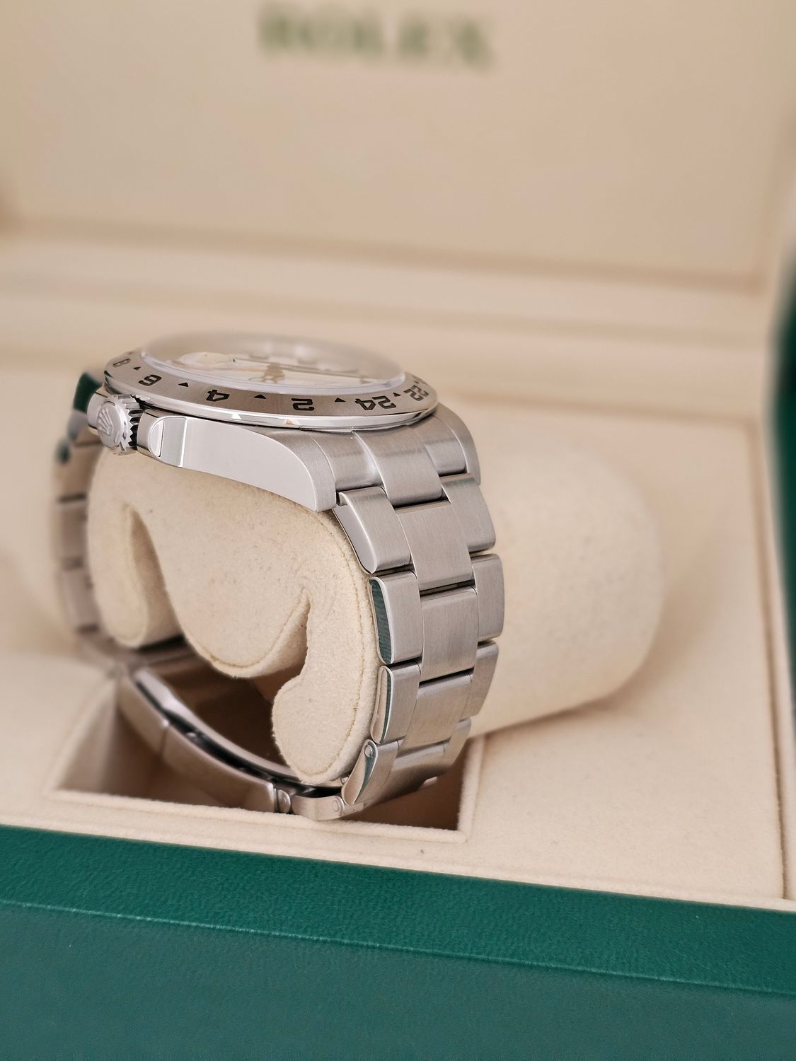 Rolex Explorer II Watch Ref 216570, 2018 1 Owner Polar Dial, Excellent Condition