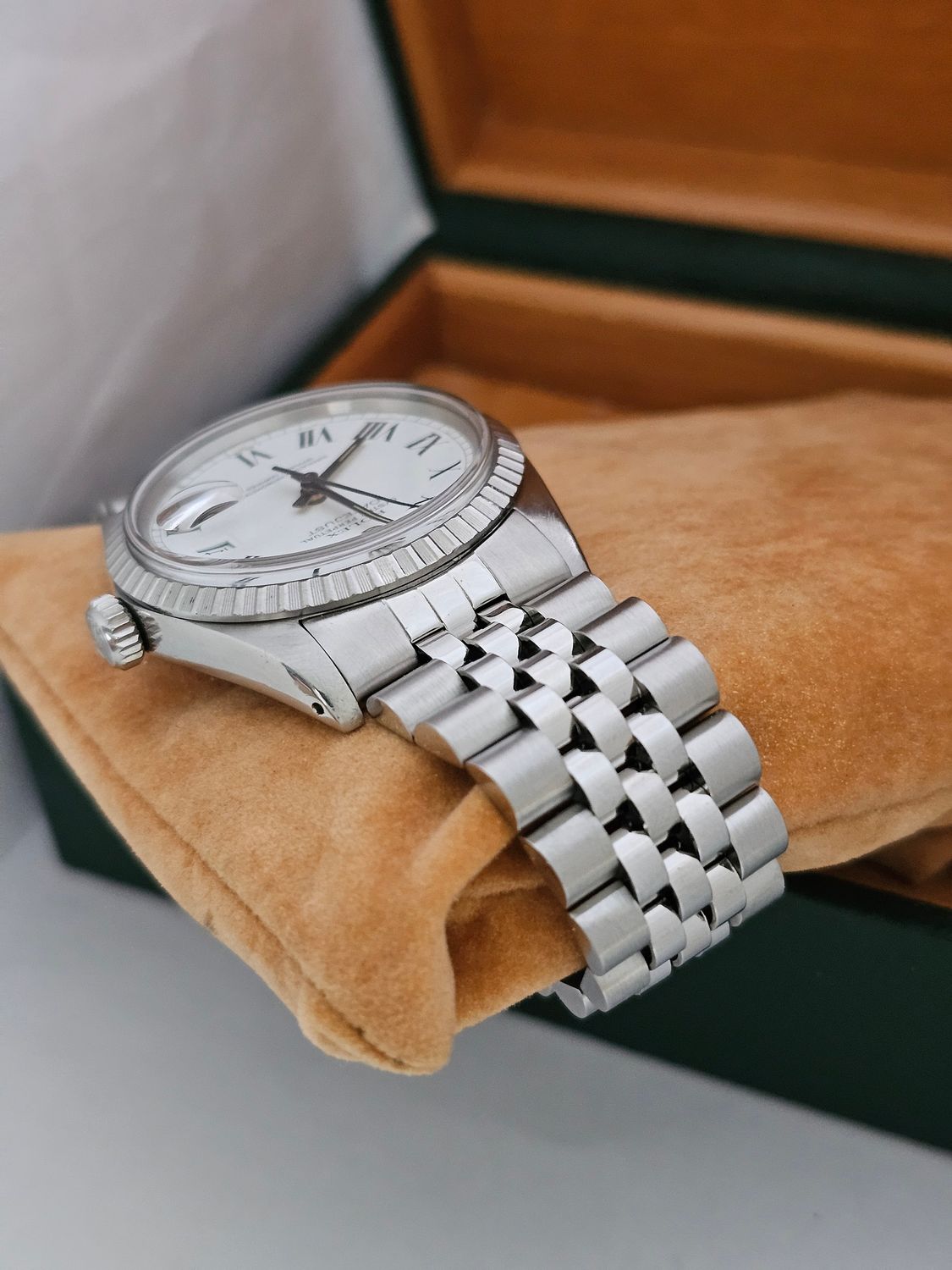 Rolex Datejust Watch 16030 36mm, Rare Buckley Dial, 1975 in excellent condition