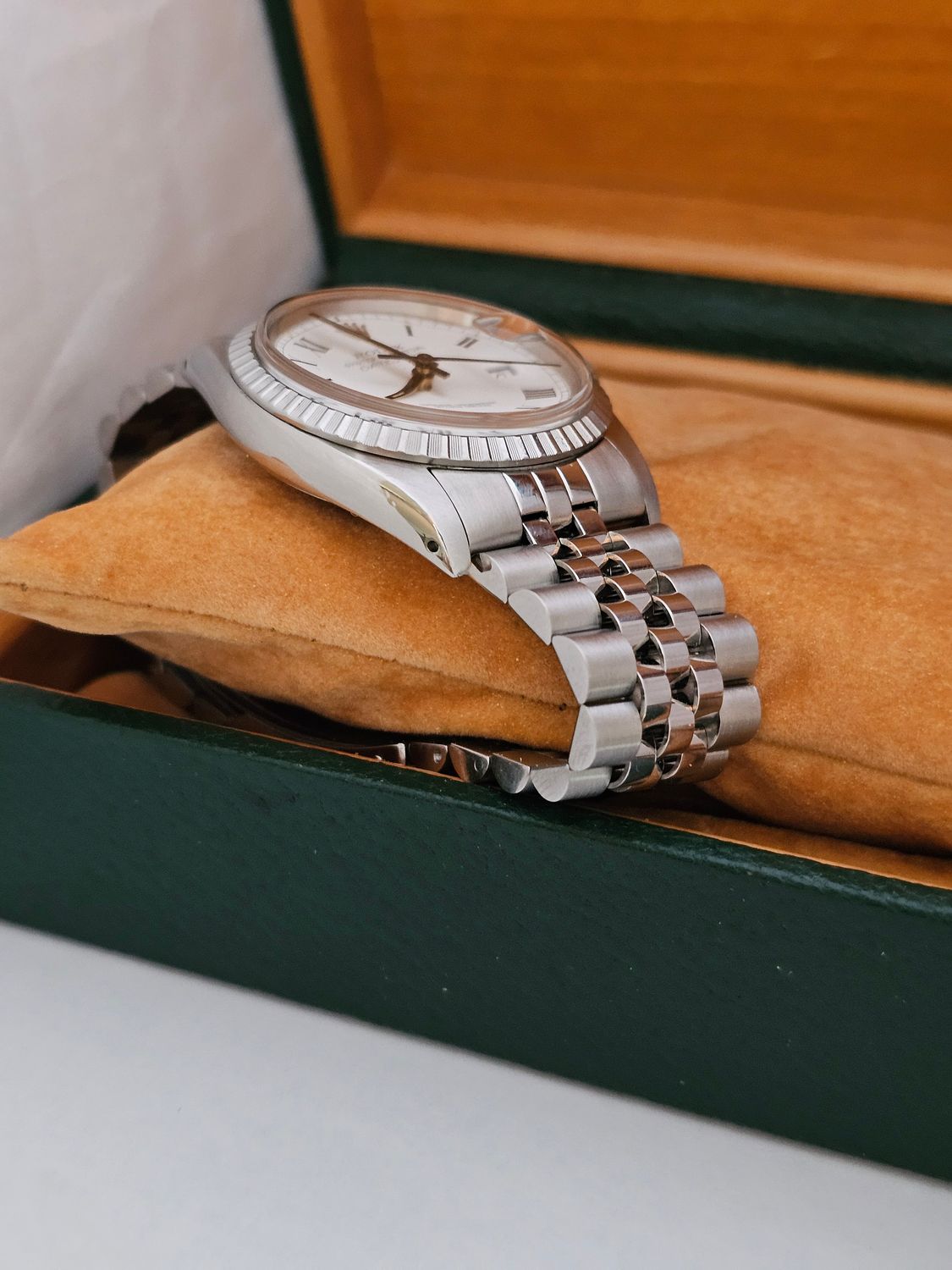 Rolex Datejust Watch 16030 36mm, Rare Buckley Dial, 1975 in excellent condition