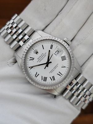 Rolex Datejust Watch 16030 36mm, Rare Buckley Dial, 1975 in excellent condition