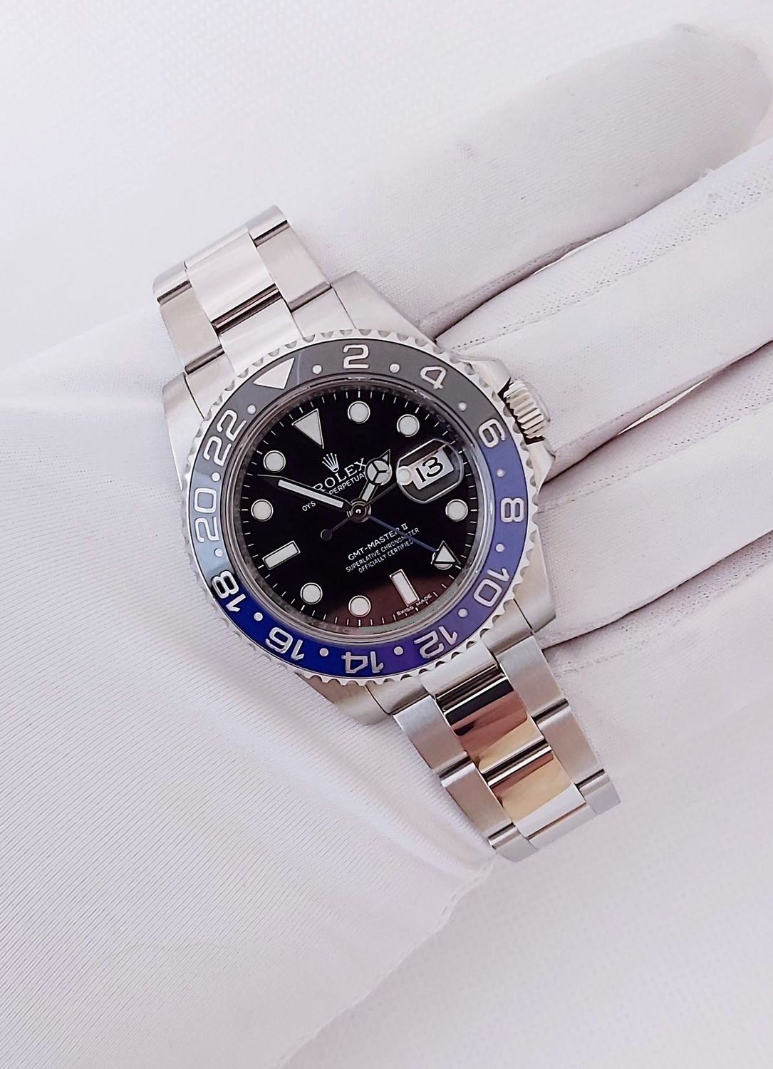Rolex GMT Master II Watch &#39;BATMAN&#39; 116710BLNR- 2020 Box&amp;Papers Excellent Condition
