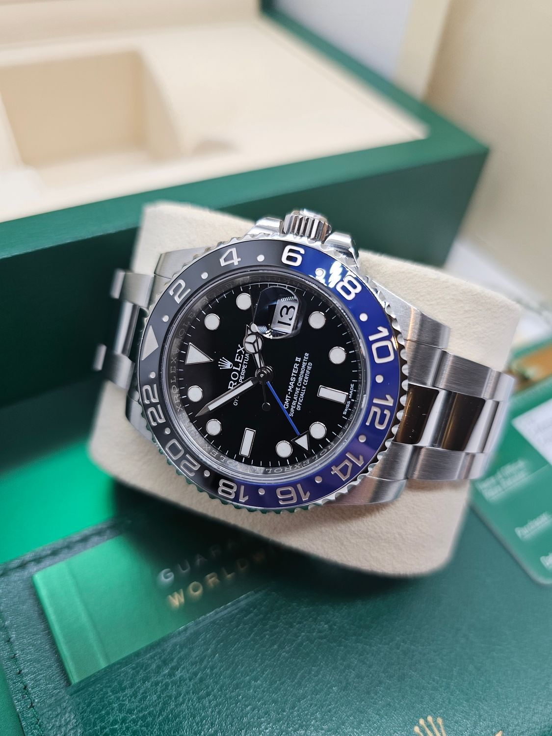 Rolex GMT Master II Watch &#39;BATMAN&#39; 116710BLNR- 2020 Box&amp;Papers Excellent Condition