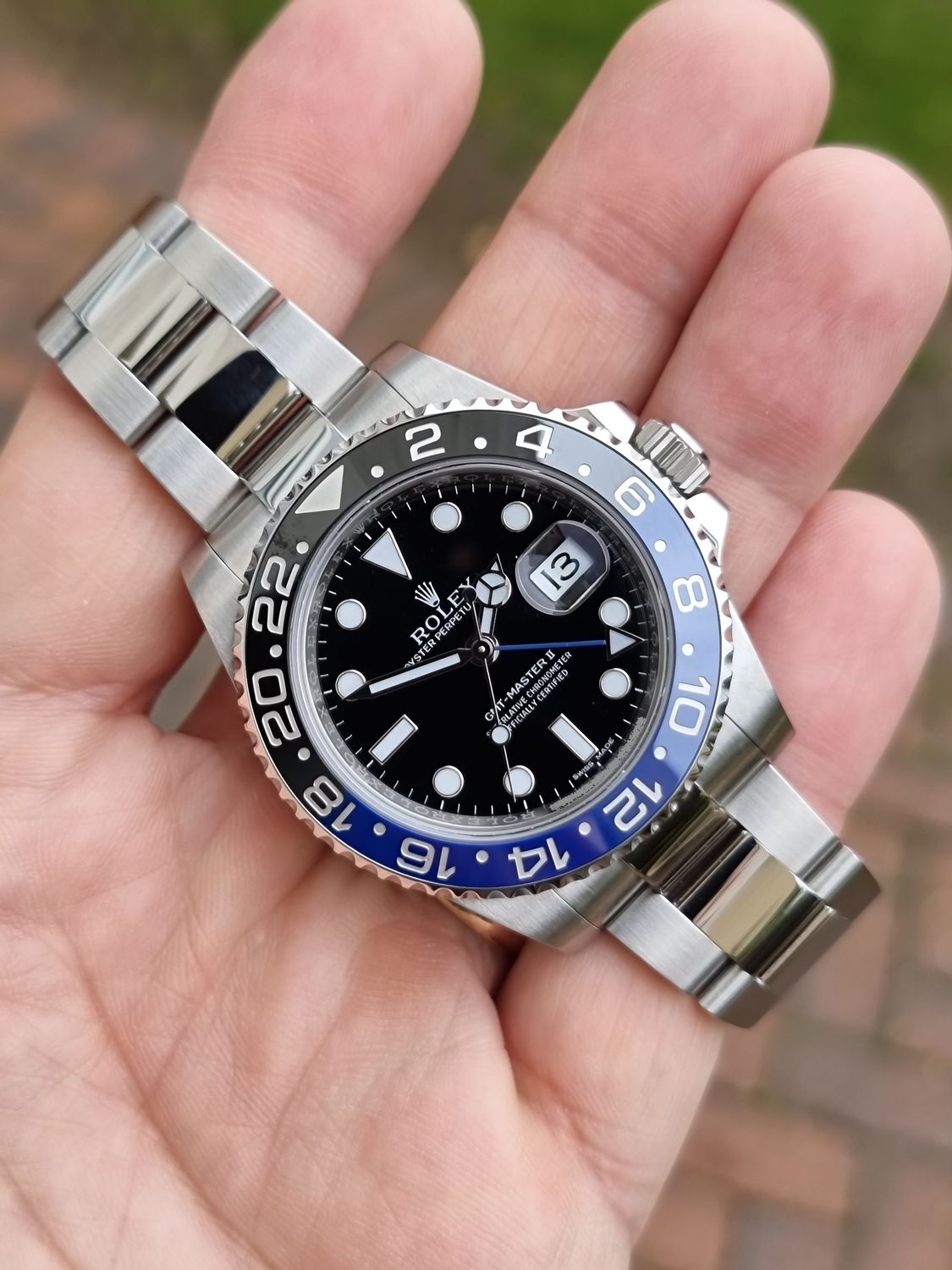 Rolex GMT Master II Watch &#39;BATMAN&#39; 116710BLNR- 2020 Box&amp;Papers Excellent Condition