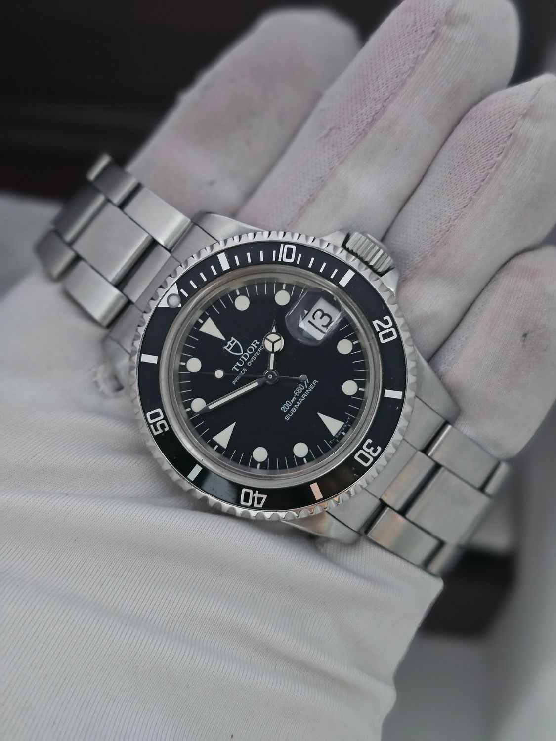 TUDOR Submariner Men&#39;s Black Watch - Ref 79090 1990 Box &amp; Papers