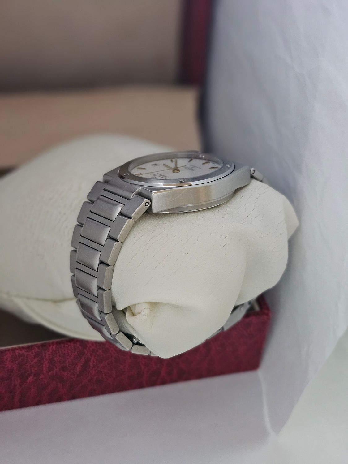 IWC Ingenieur SL Auto Rare White Graph Dial, Ref 3506, Box &amp; IWC certificate