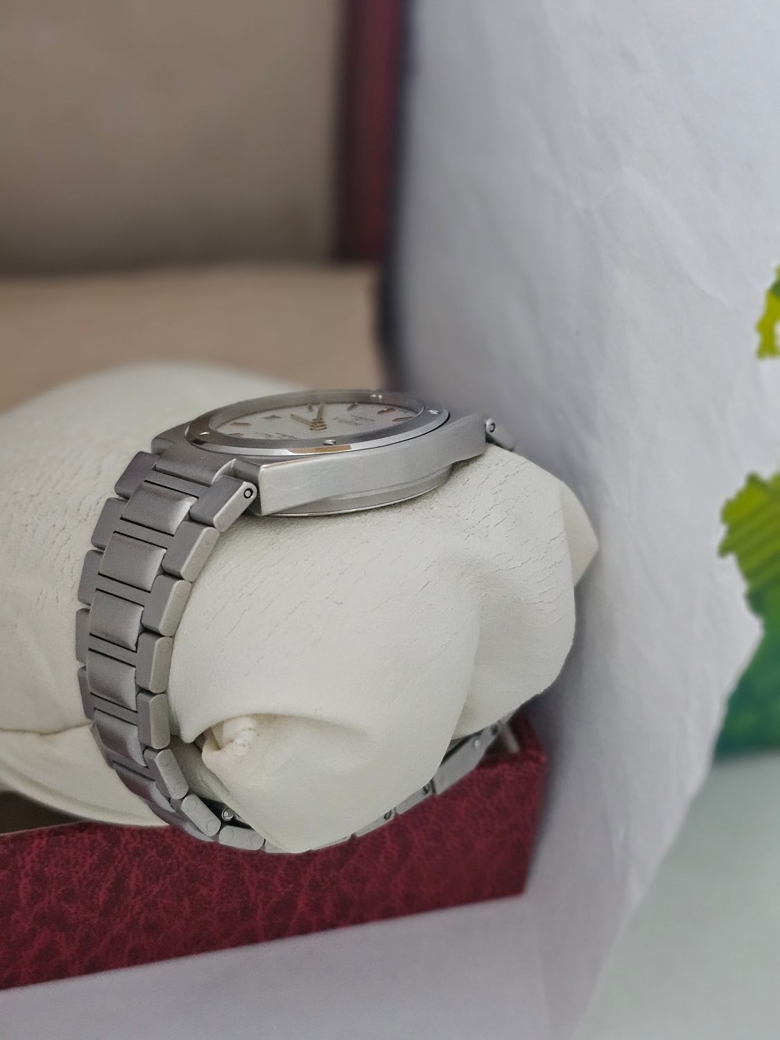 IWC Ingenieur SL Auto Rare White Graph Dial, Ref 3506, Box &amp; IWC certificate
