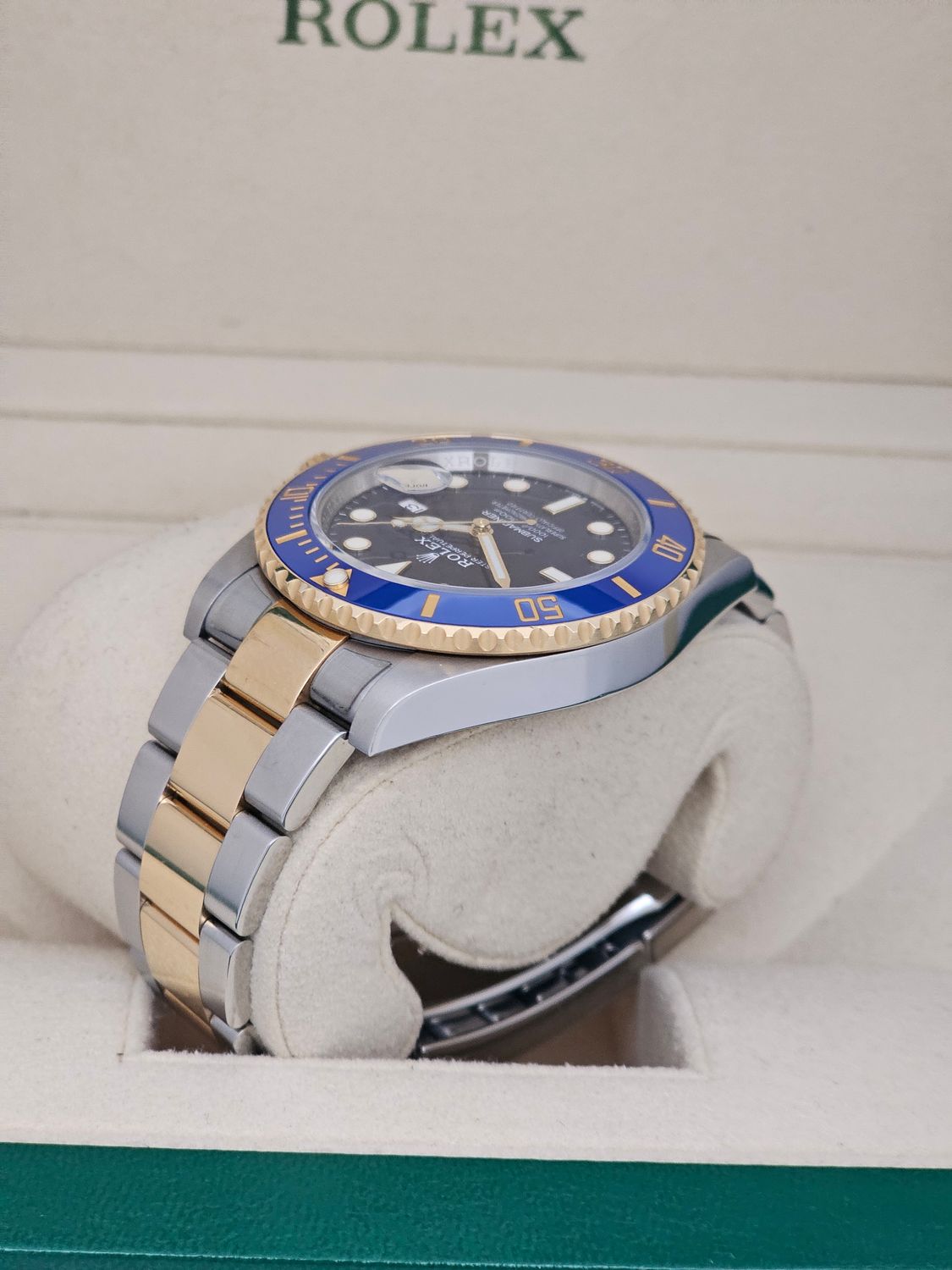 Rolex Submariner Watch 126613LB 41mm Bluesy, 2022 Full Set Superb Condition