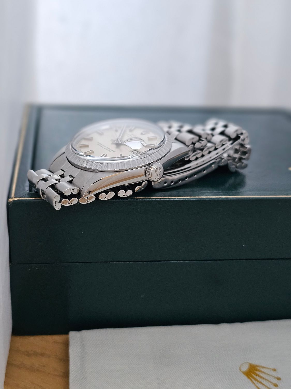 Rolex Datejust Watch 1603 36mm, Rare WideBoy Dial, Excellent condition