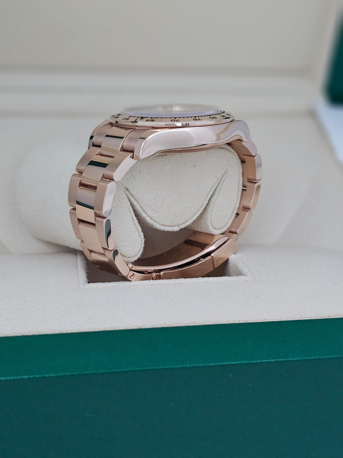 Rolex Daytona Watch 126505 Cosmograph 18K Rose Gold, Black Dial, 2023 B&amp;P