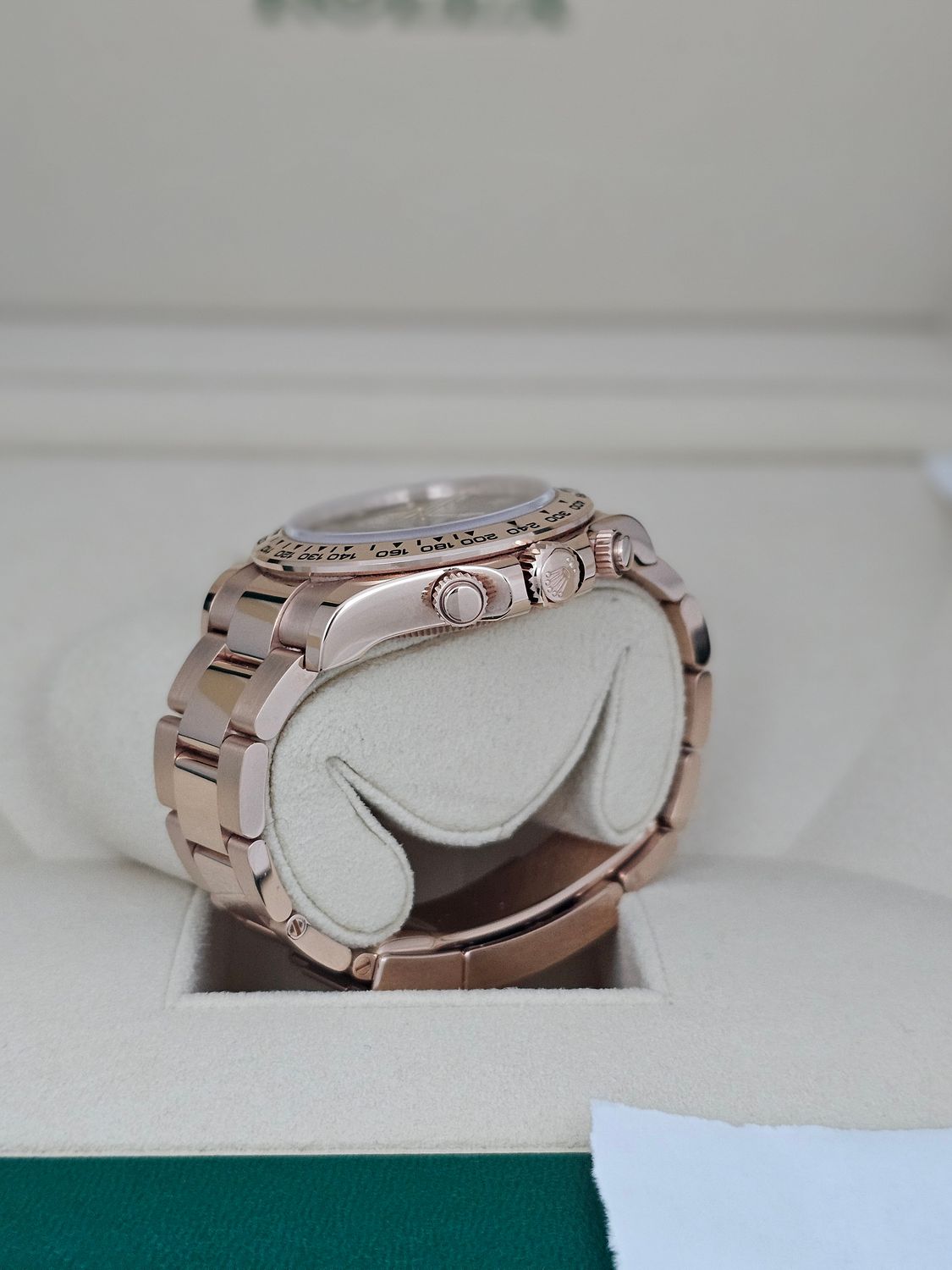 Rolex Daytona Watch 126505 Cosmograph 18K Rose Gold, Black Dial, 2023 B&amp;P