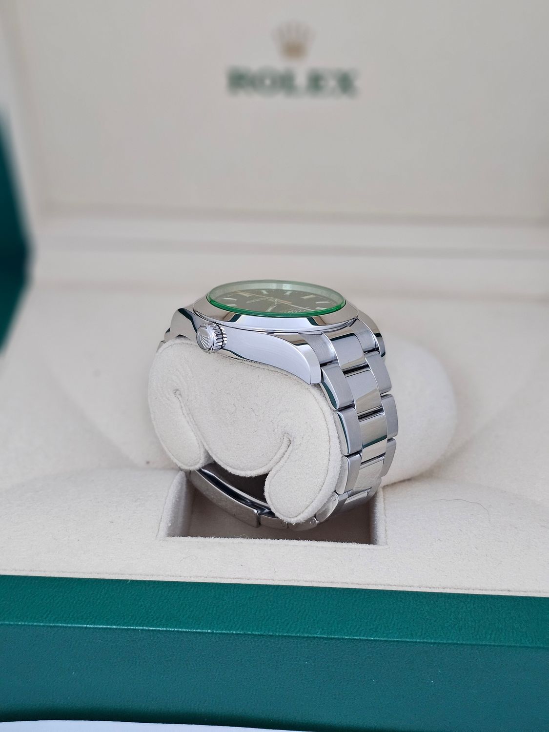 Rolex Milgauss Black Watch with Oyster Bracelet - 116400GV 2020 Full Set