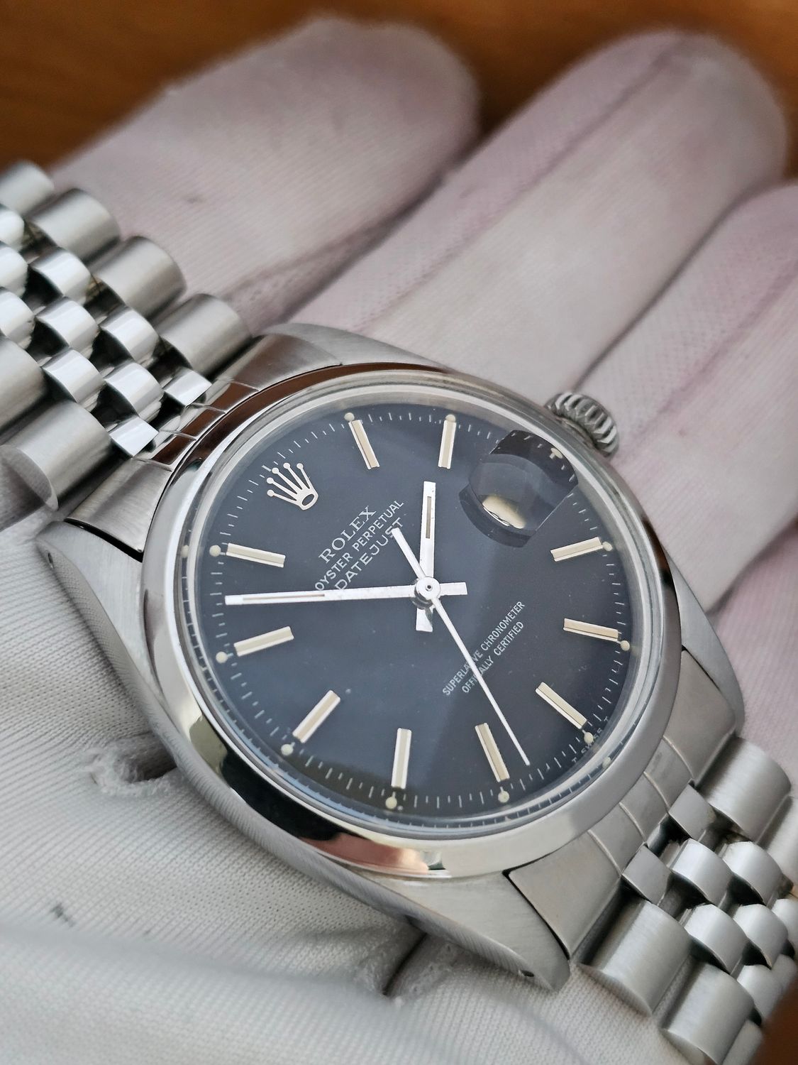 Rolex Datejust 1600 Watch - 36mm Rare &#39;Confetti Dial&#39;