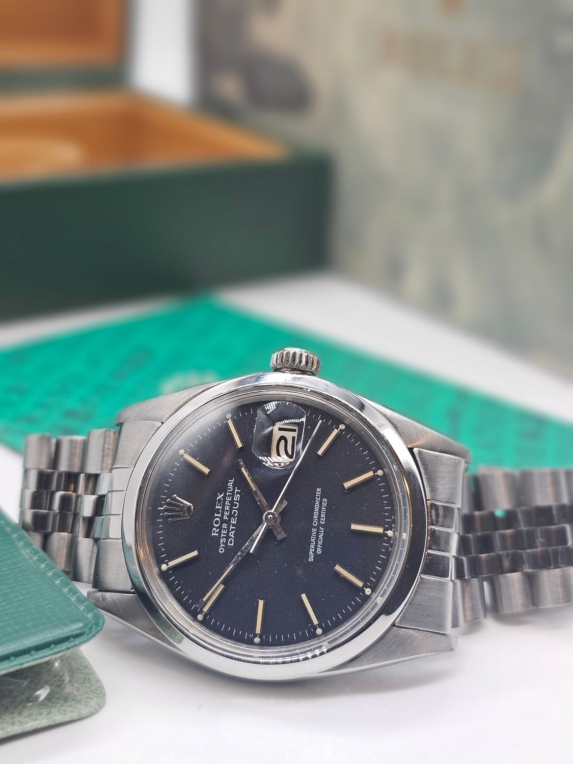 Rolex Datejust 1600 Watch - 36mm Rare &#39;Confetti Dial&#39;