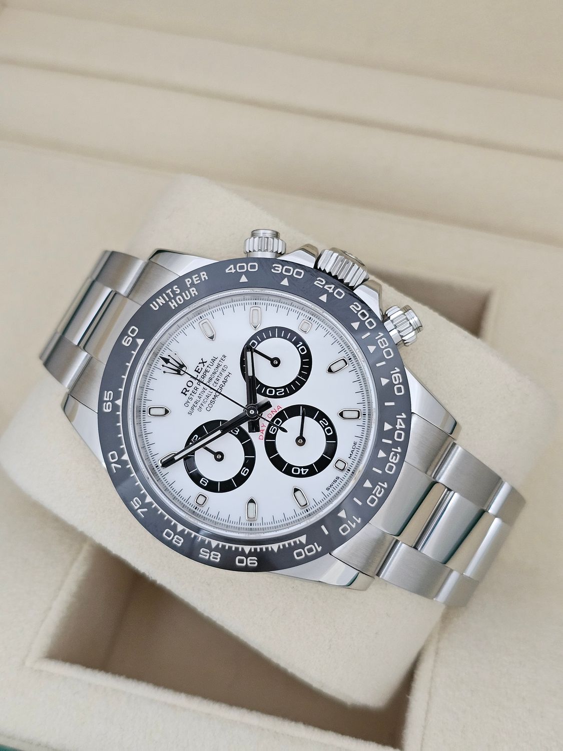 Rolex Cosmograph Daytona Watch, 116500LN Panda Dial, 2020 Box &amp; Papers