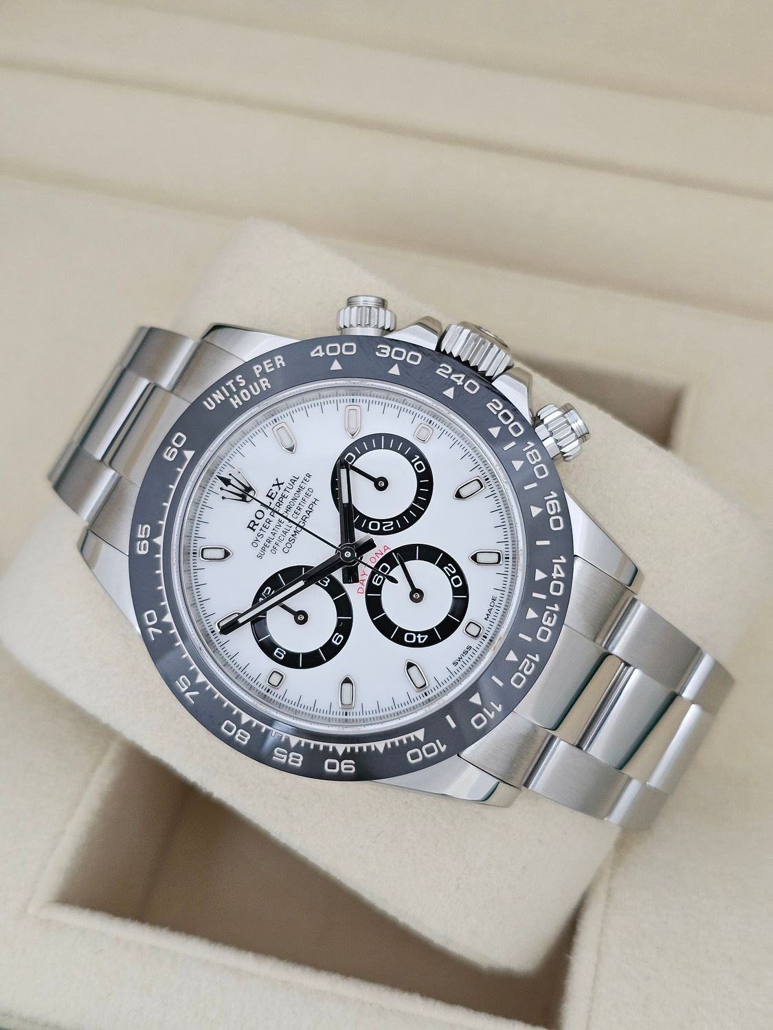 Rolex Cosmograph Daytona Watch, 116500LN Panda Dial, 2020 Box &amp; Papers
