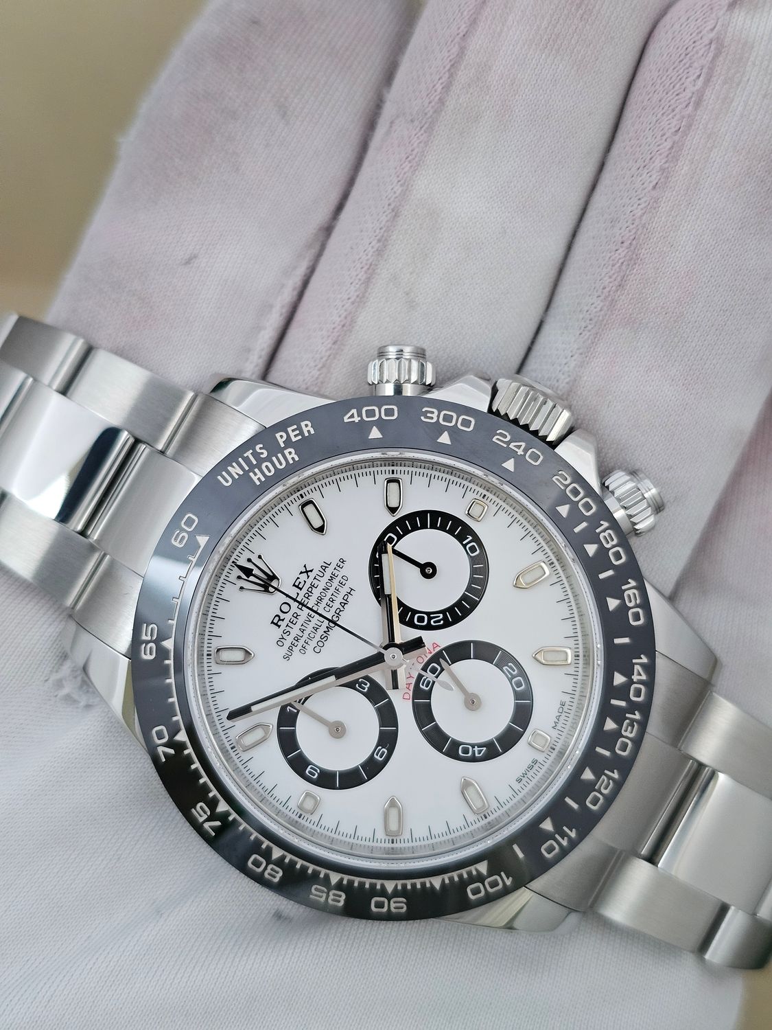 Rolex Cosmograph Daytona Watch, 116500LN Panda Dial, 2020 Box &amp; Papers