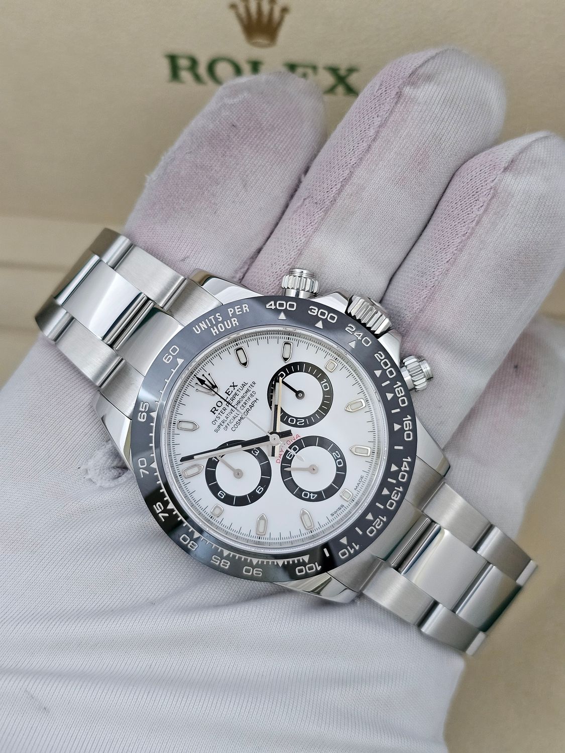Rolex Cosmograph Daytona Watch, 116500LN Panda Dial, 2020 Box &amp; Papers