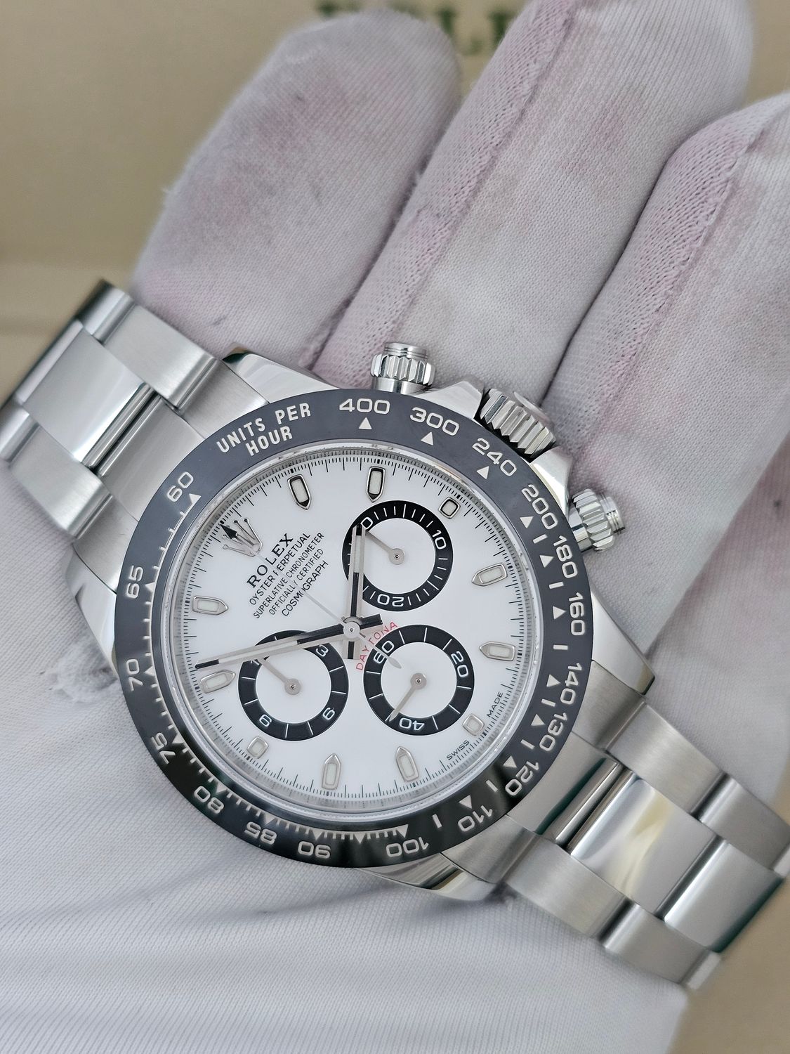 Rolex Cosmograph Daytona Watch, 116500LN Panda Dial, 2020 Box &amp; Papers