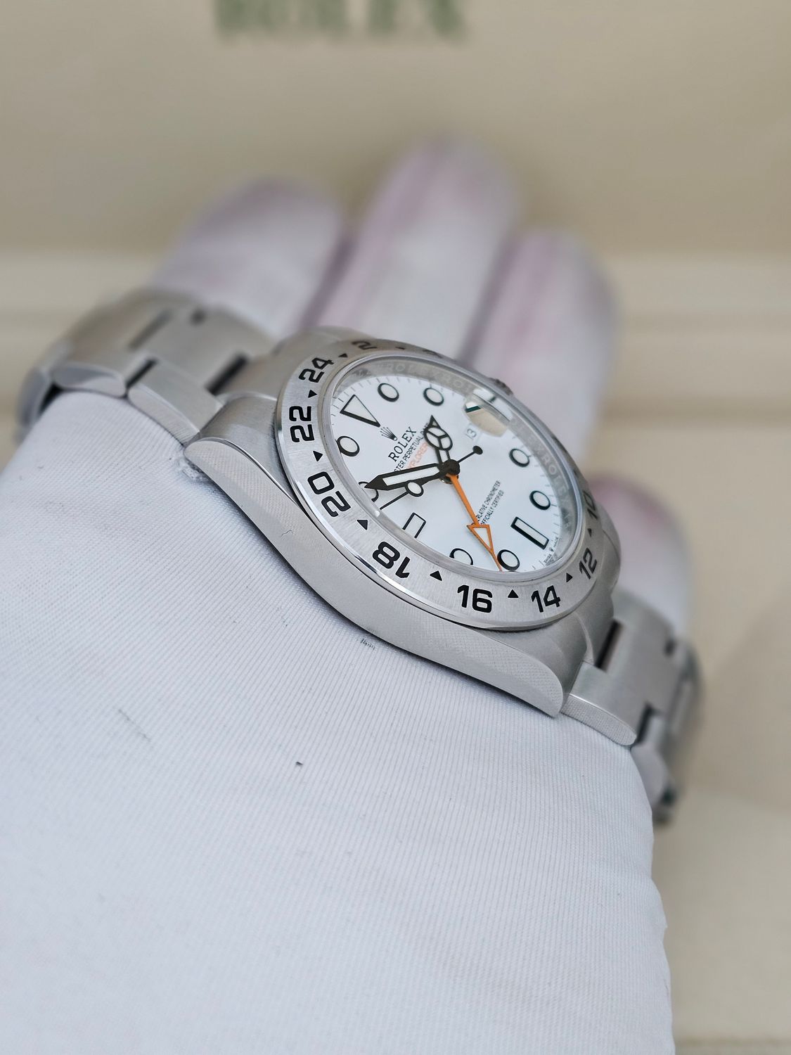 Rolex Explorer II White Polar Watch - 226570 2023 Full Set